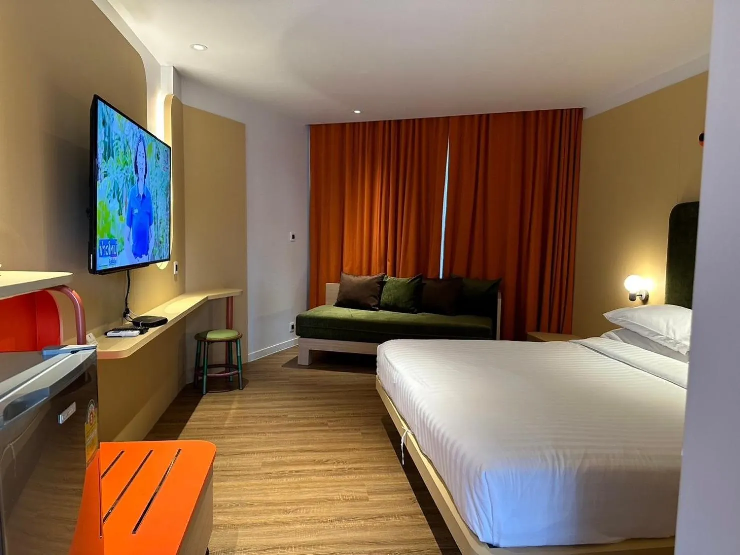 Bed in Banlansuan Resort SHA Plus