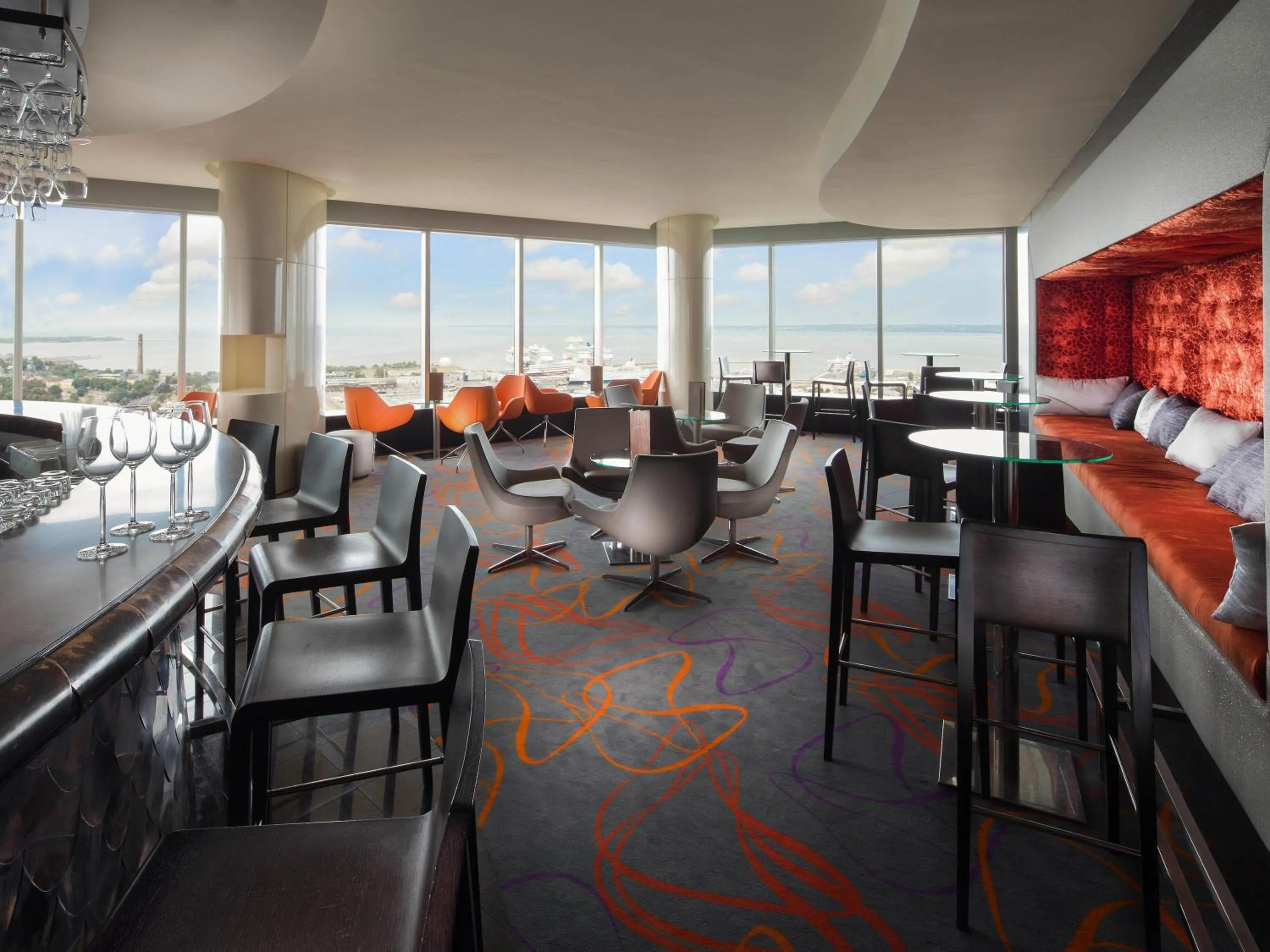 Lounge or bar in Swissotel Tallinn