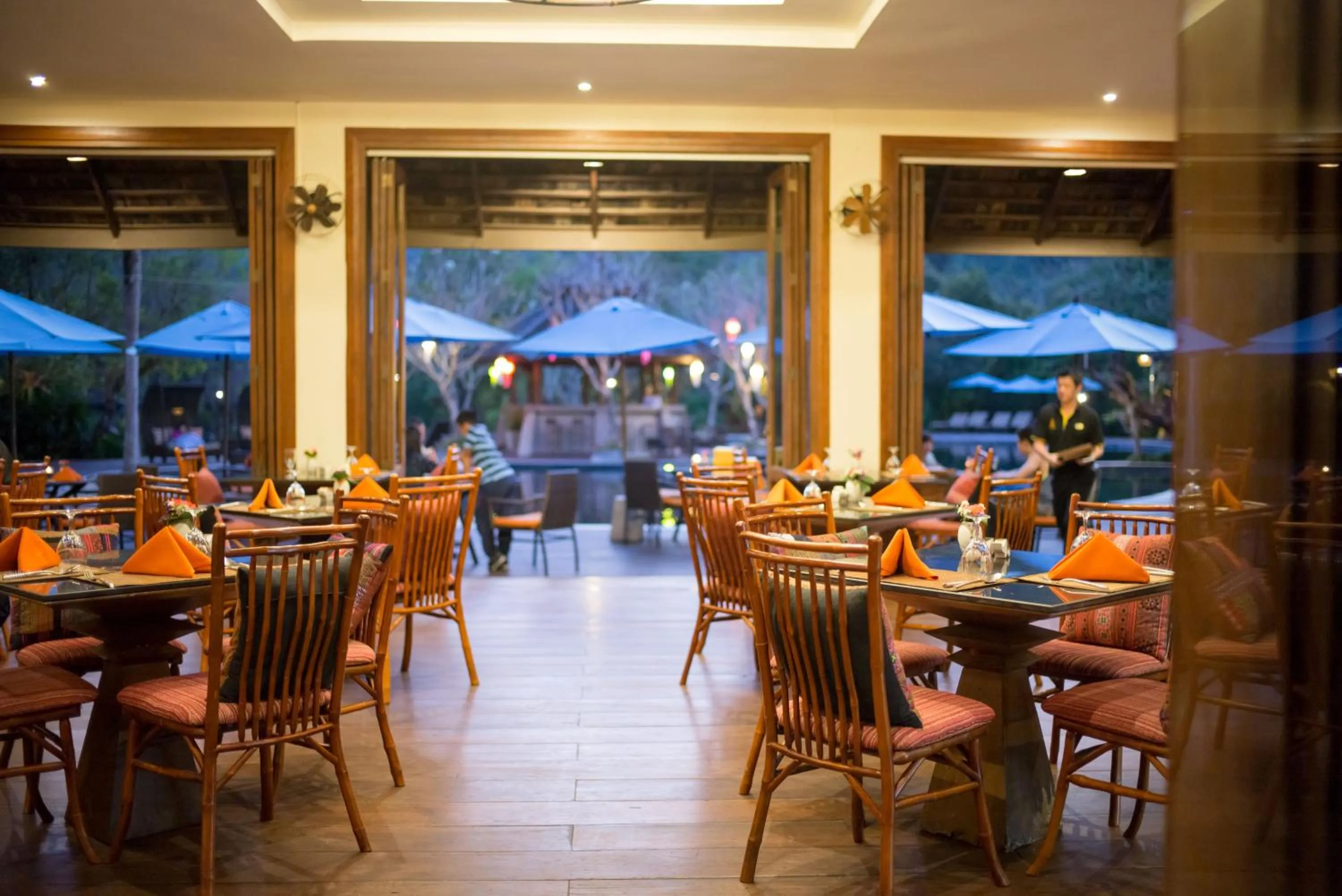 Dinner in Sibsan Resort & Spa Maetaeng Chiang Mai