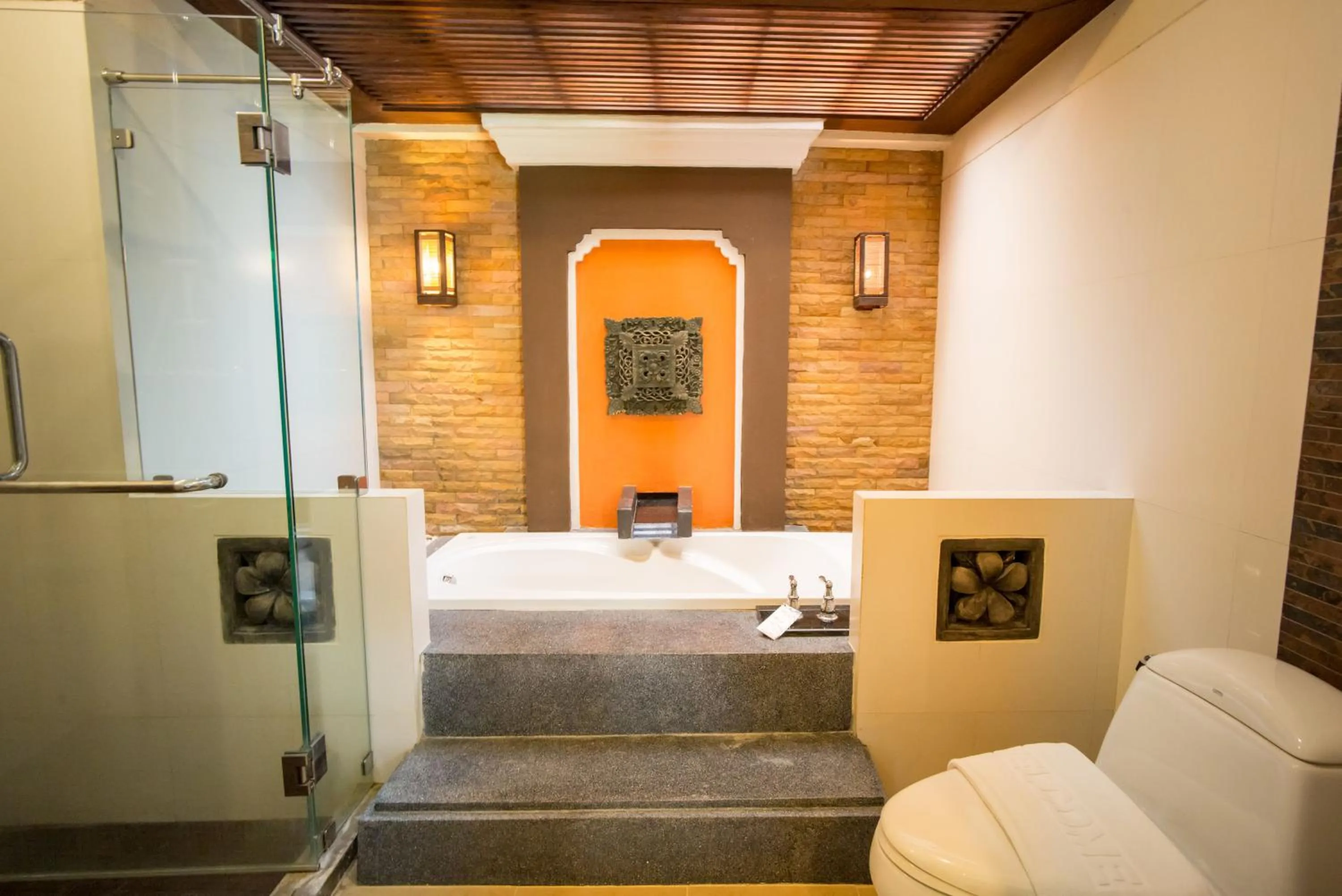 Bathroom in Sibsan Resort & Spa Maetaeng Chiang Mai