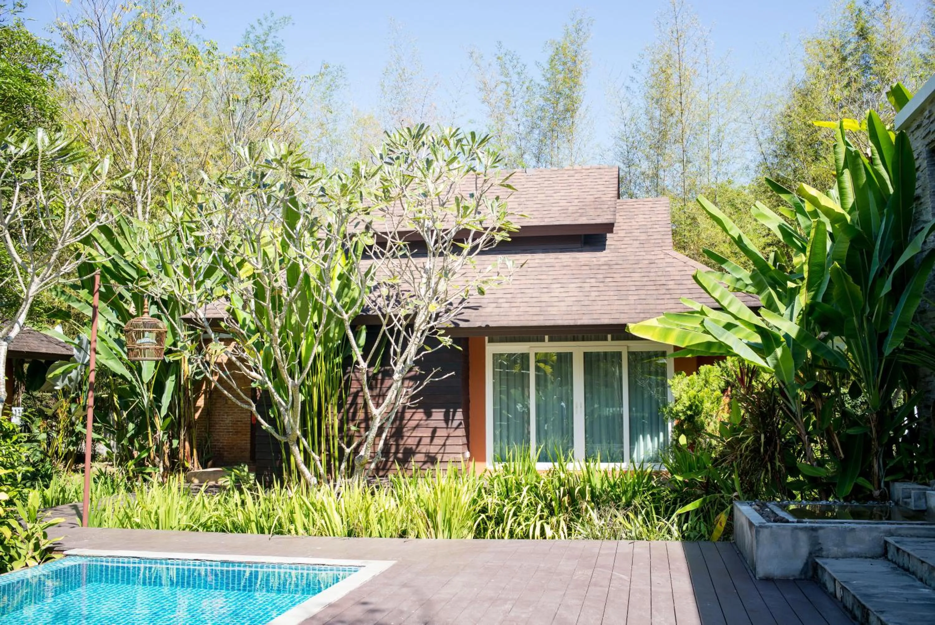 Property building in Sibsan Resort & Spa Maetaeng Chiang Mai