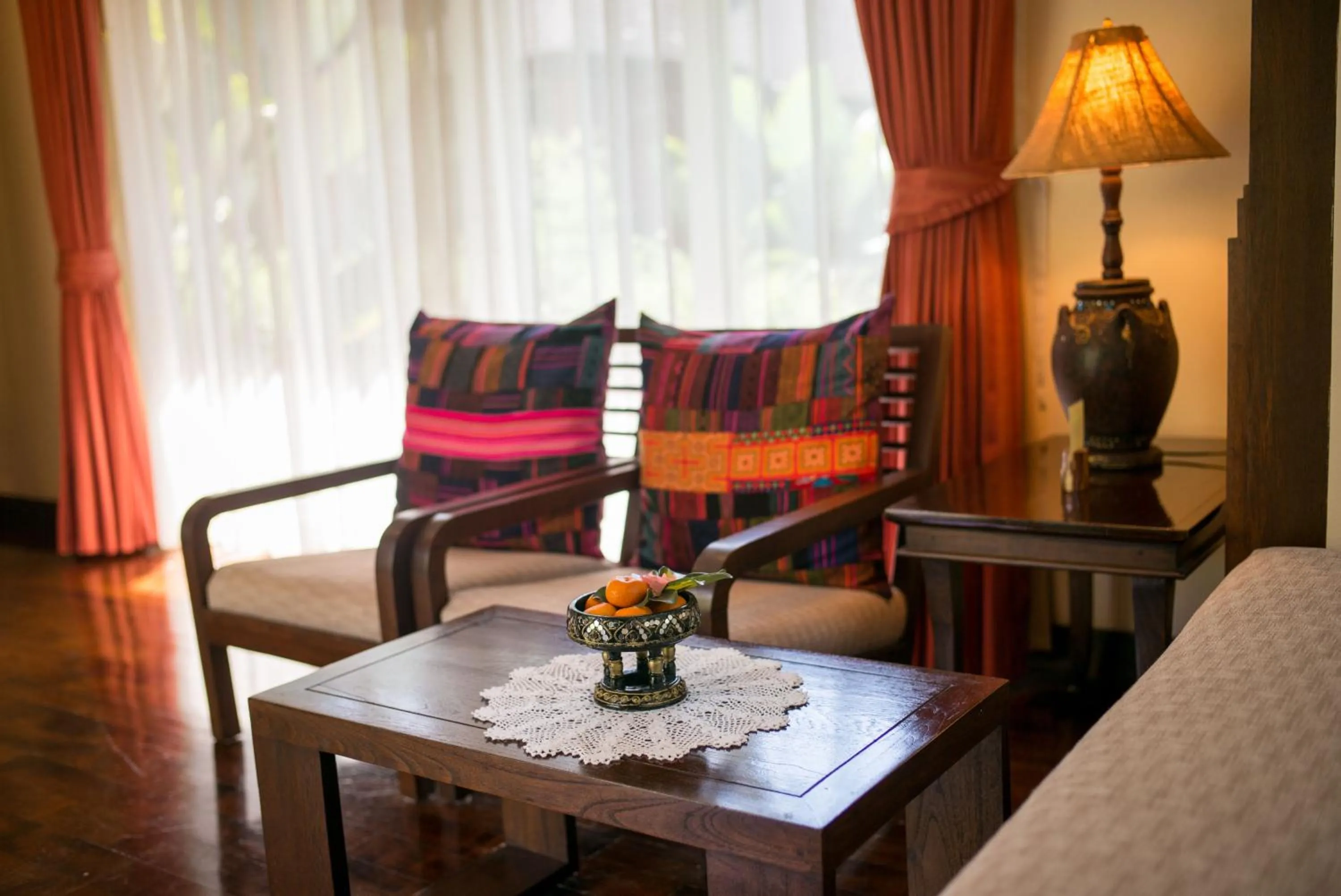 Seating area in Sibsan Resort & Spa Maetaeng Chiang Mai