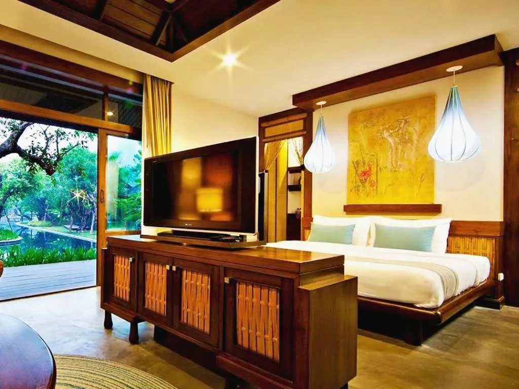 Bed in Sibsan Resort & Spa Maetaeng Chiang Mai