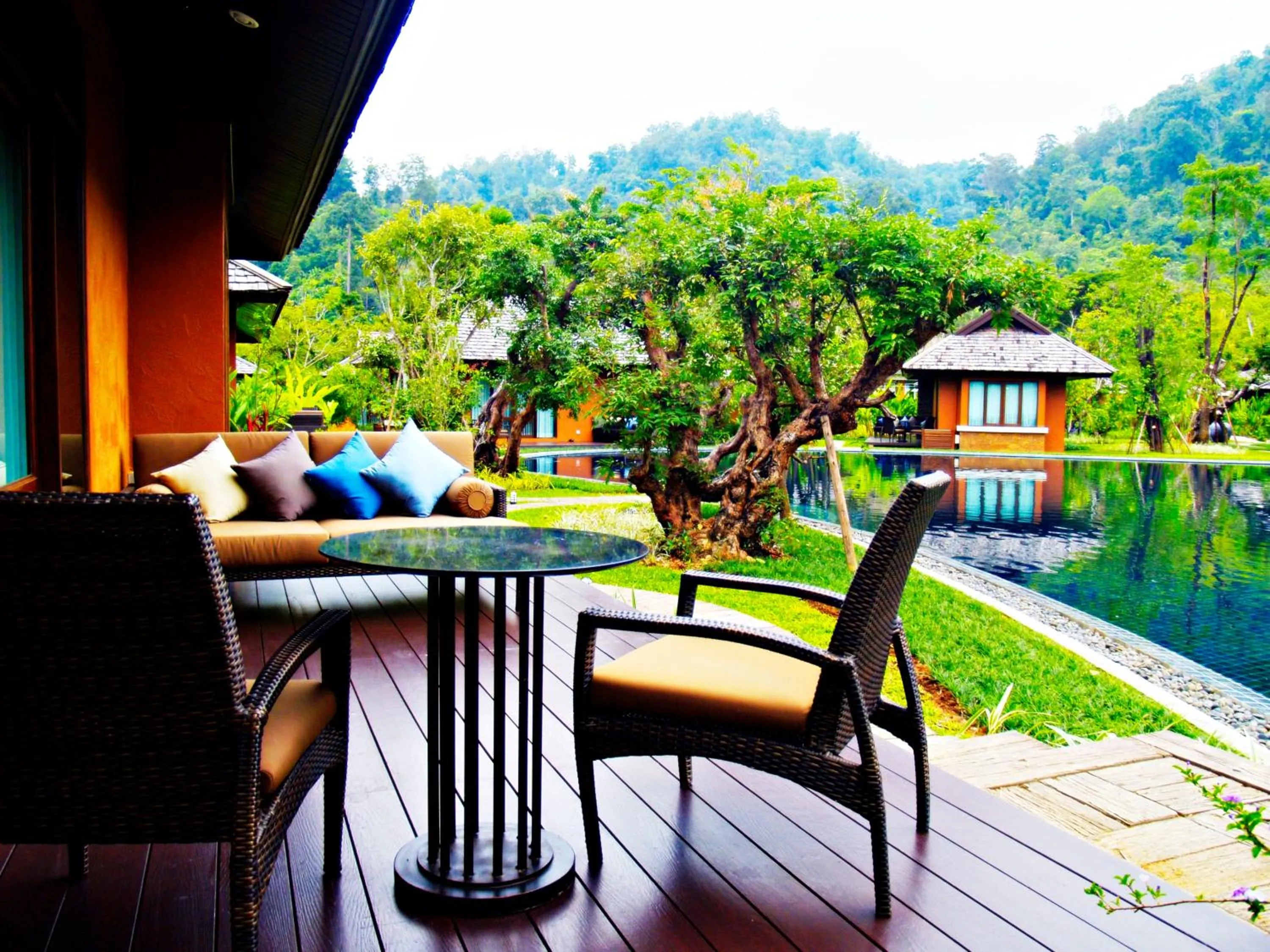 Property building in Sibsan Resort & Spa Maetaeng Chiang Mai