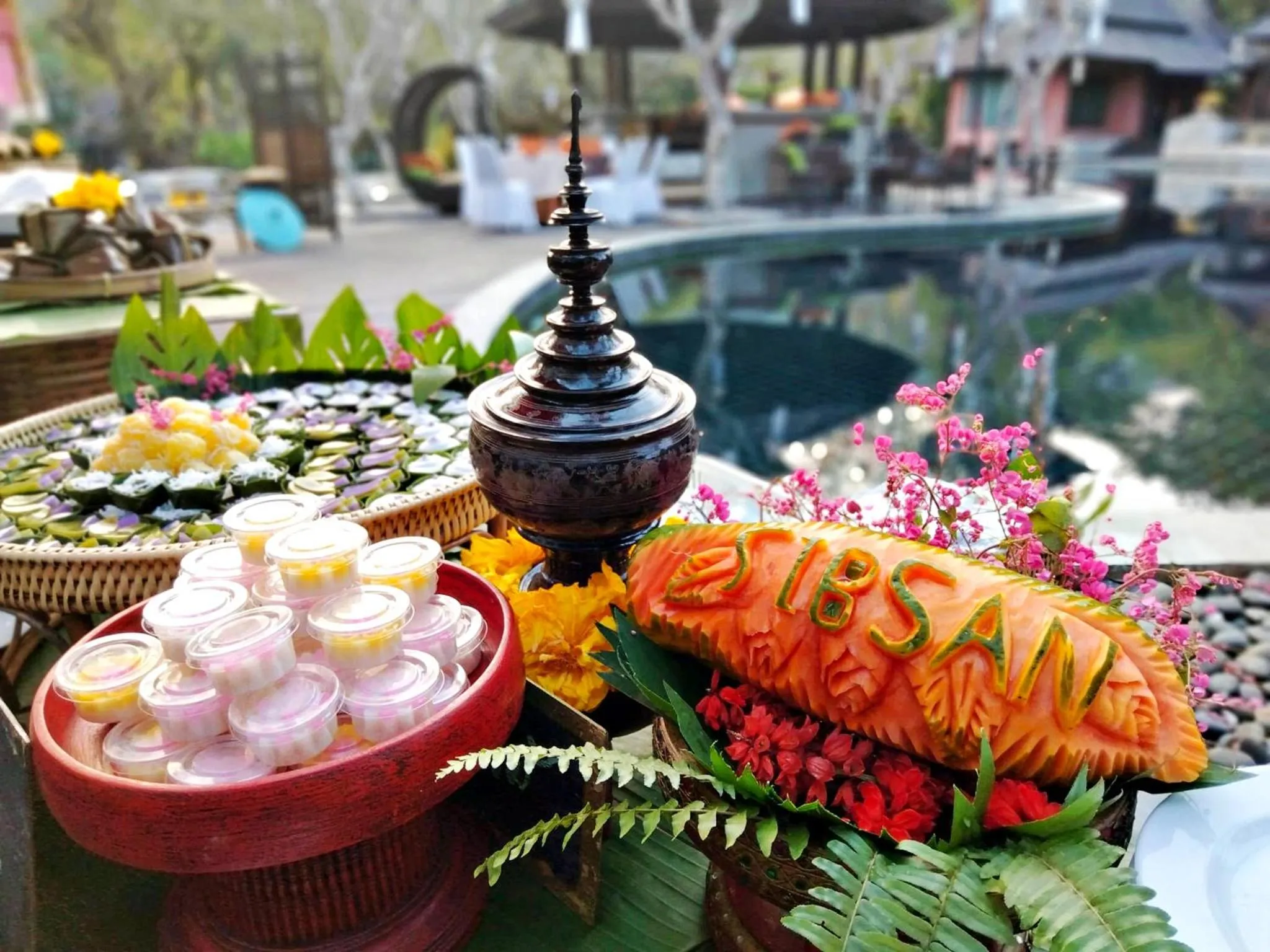 Restaurant/places to eat in Sibsan Resort & Spa Maetaeng Chiang Mai