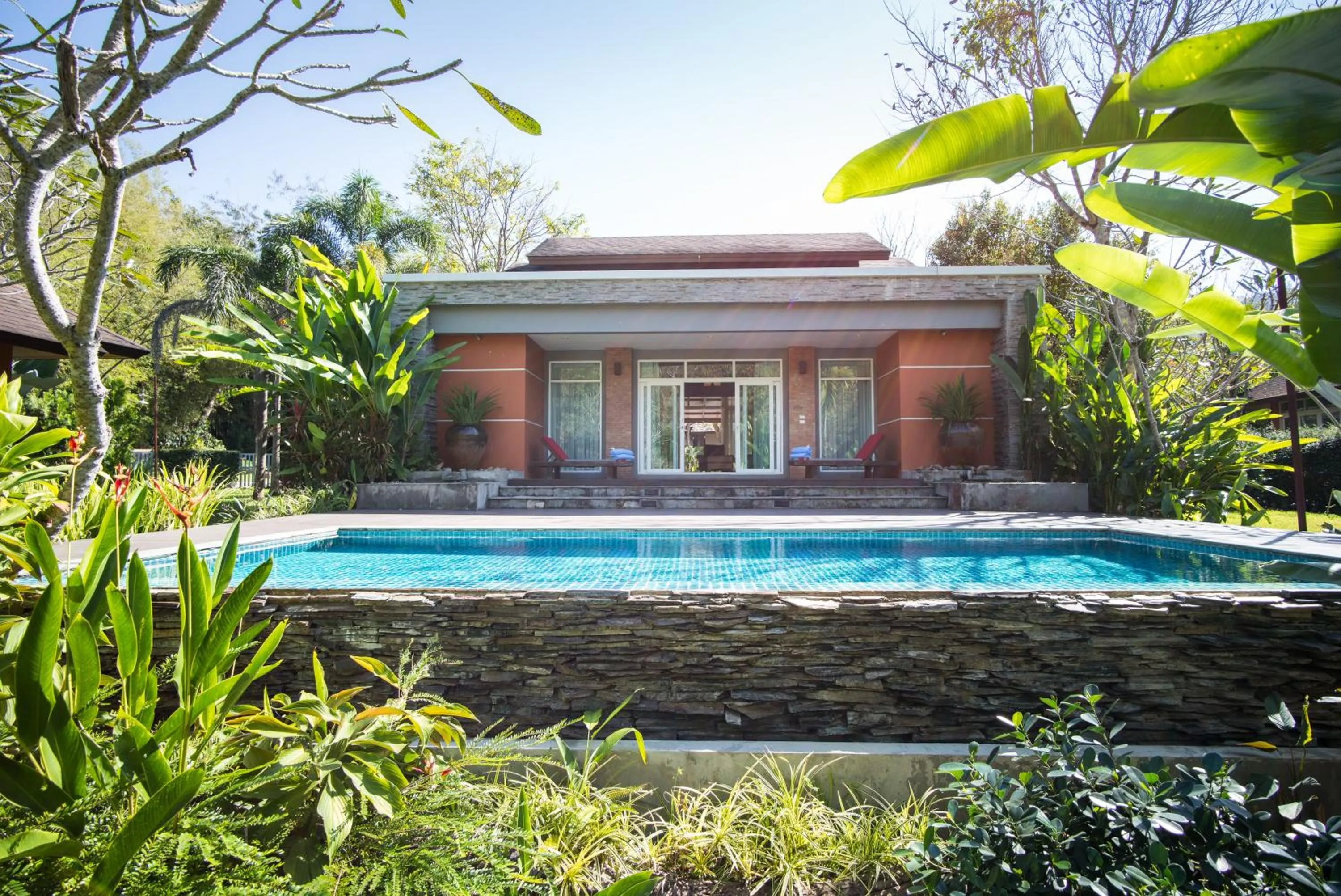 Balcony/Terrace in Sibsan Resort & Spa Maetaeng Chiang Mai