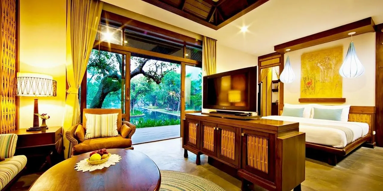 Bed in Sibsan Resort & Spa Maetaeng Chiang Mai