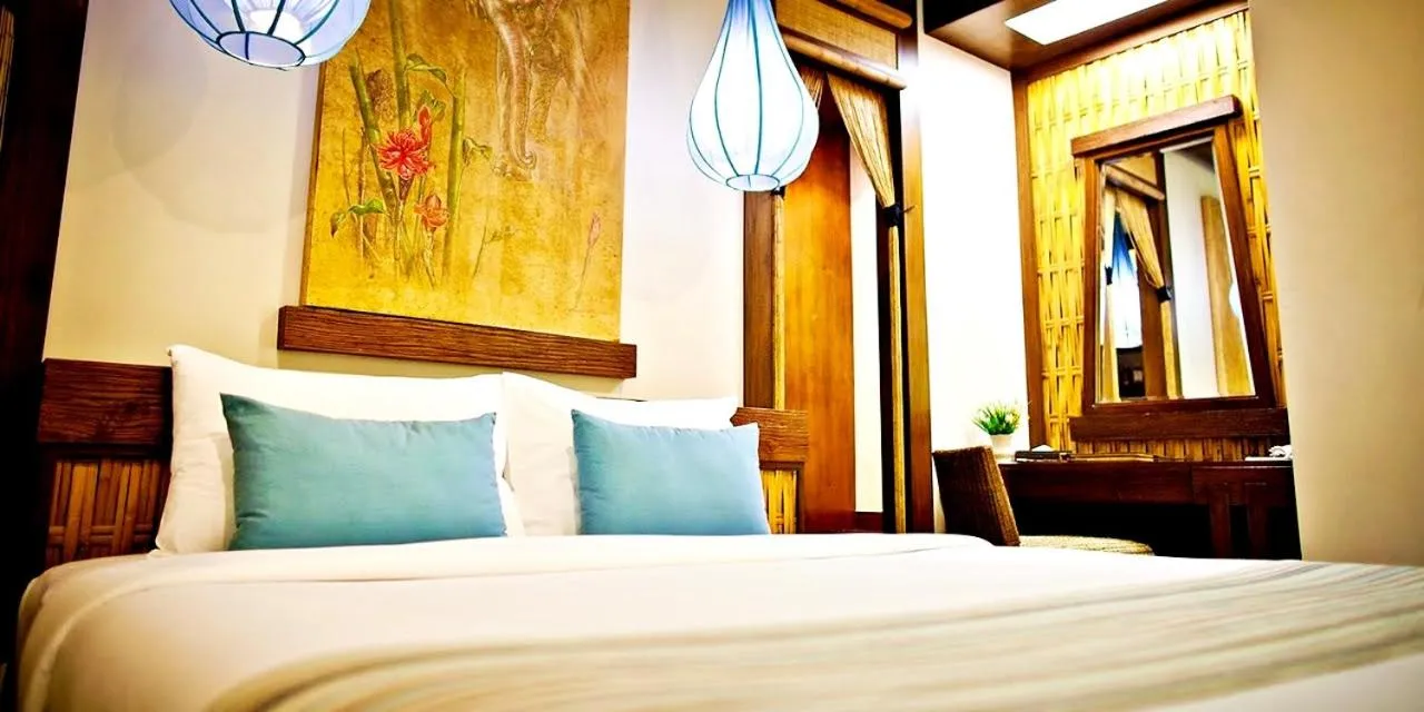 Bed in Sibsan Resort & Spa Maetaeng Chiang Mai