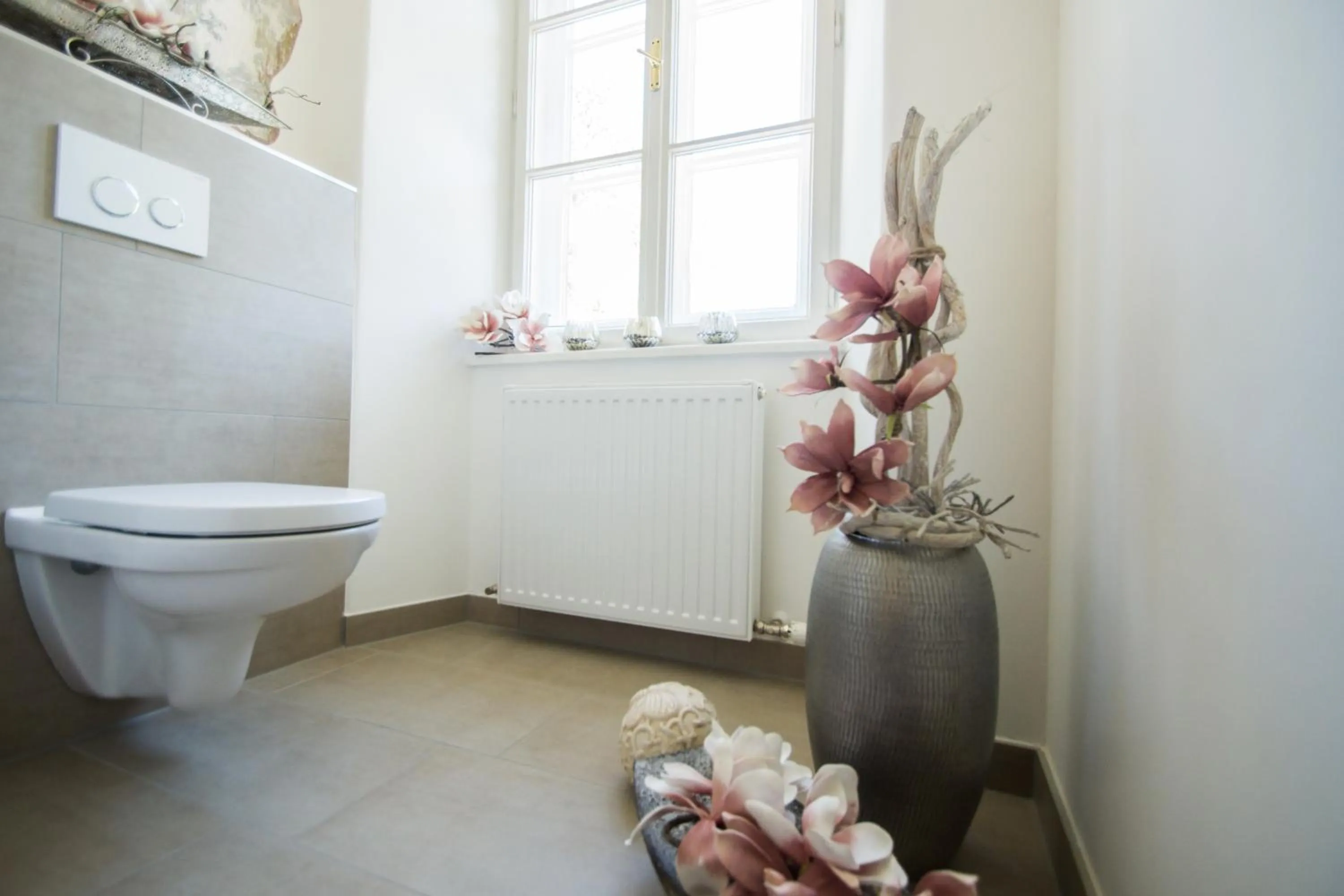 Toilet in Schlosshotel Mitterhart