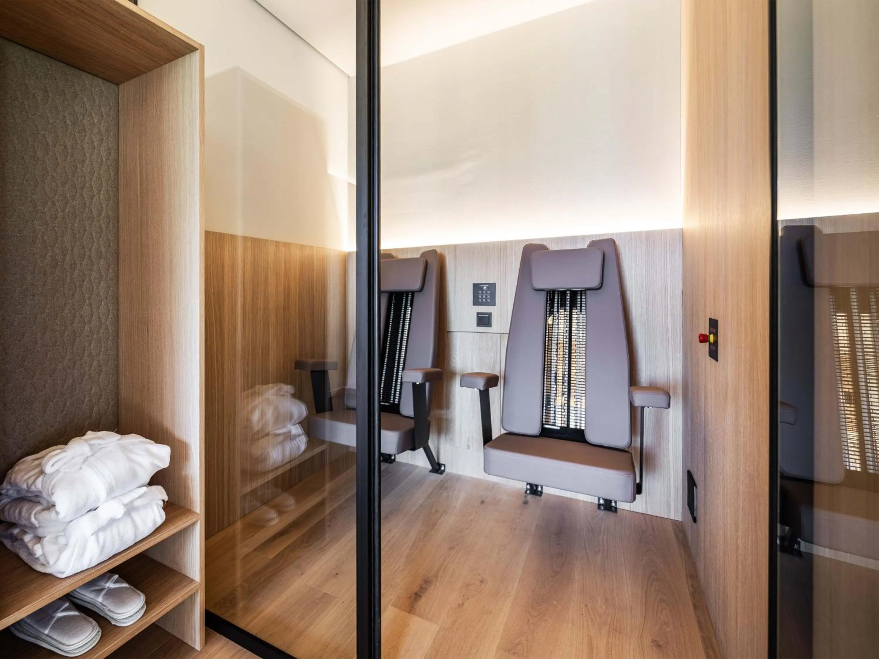 Sauna, Bed in Schlosshotel Mitterhart