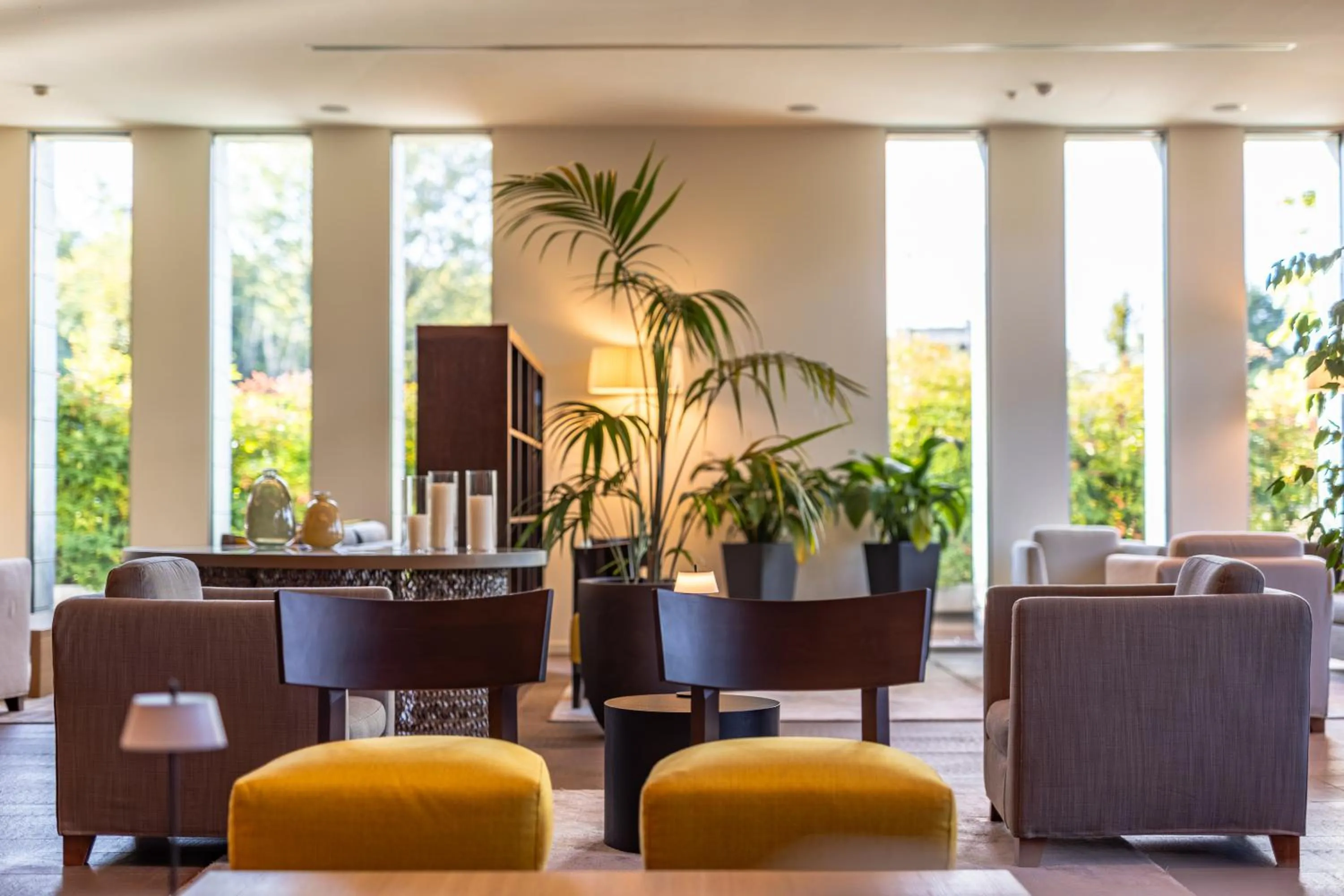 Seating area in HSM Hotel San Martino