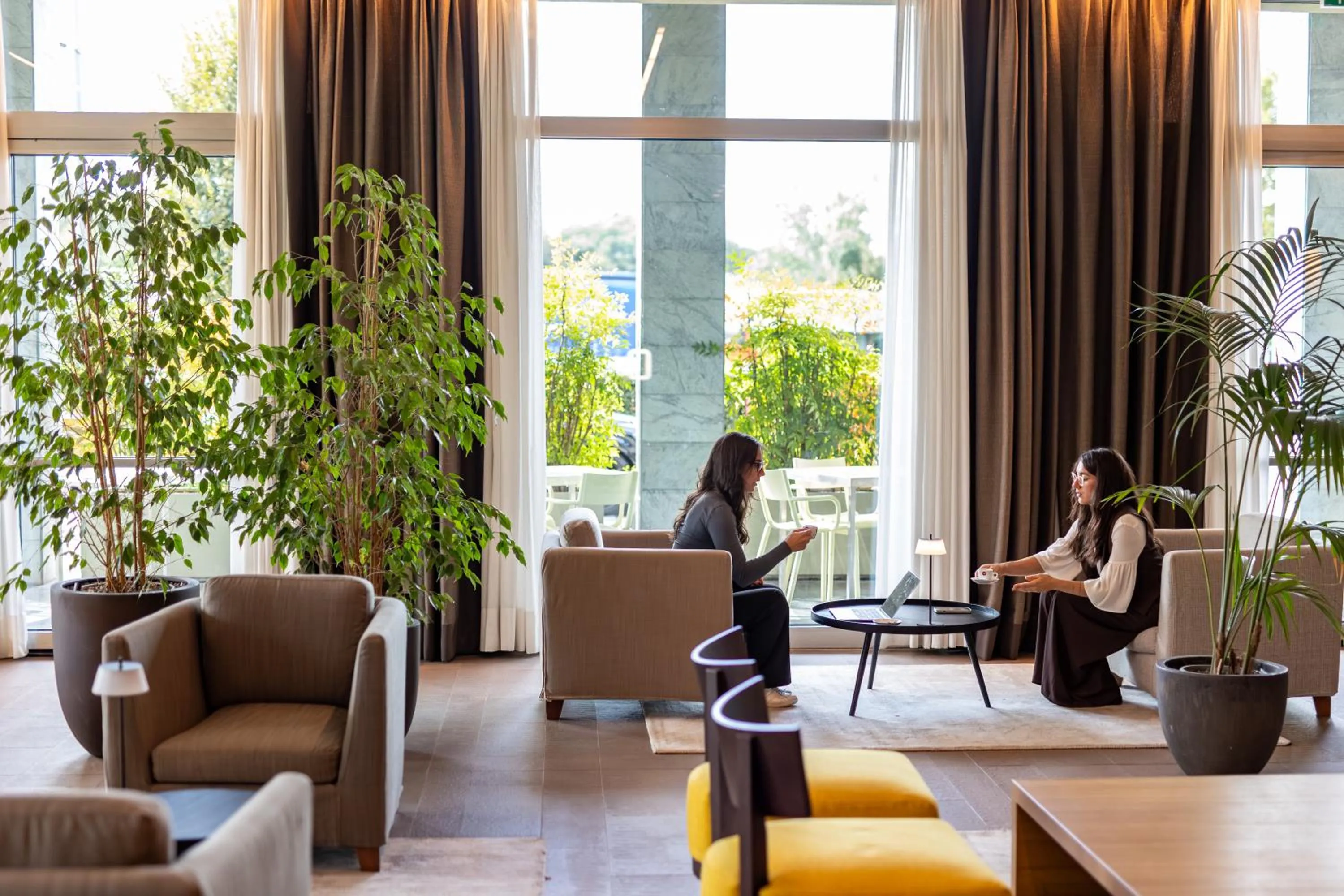 Lobby or reception in HSM Hotel San Martino