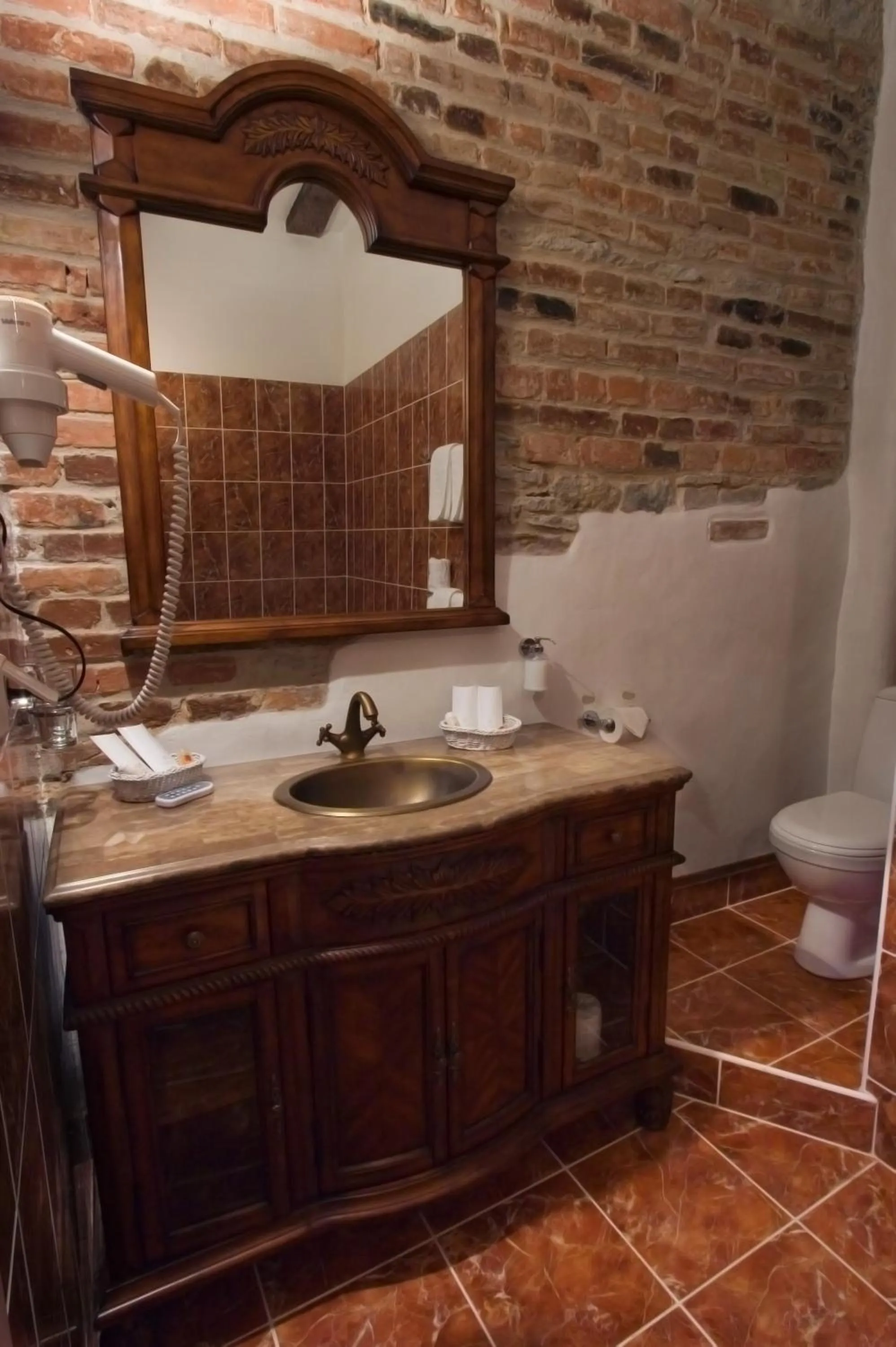 Toilet in St.Olav Hotel