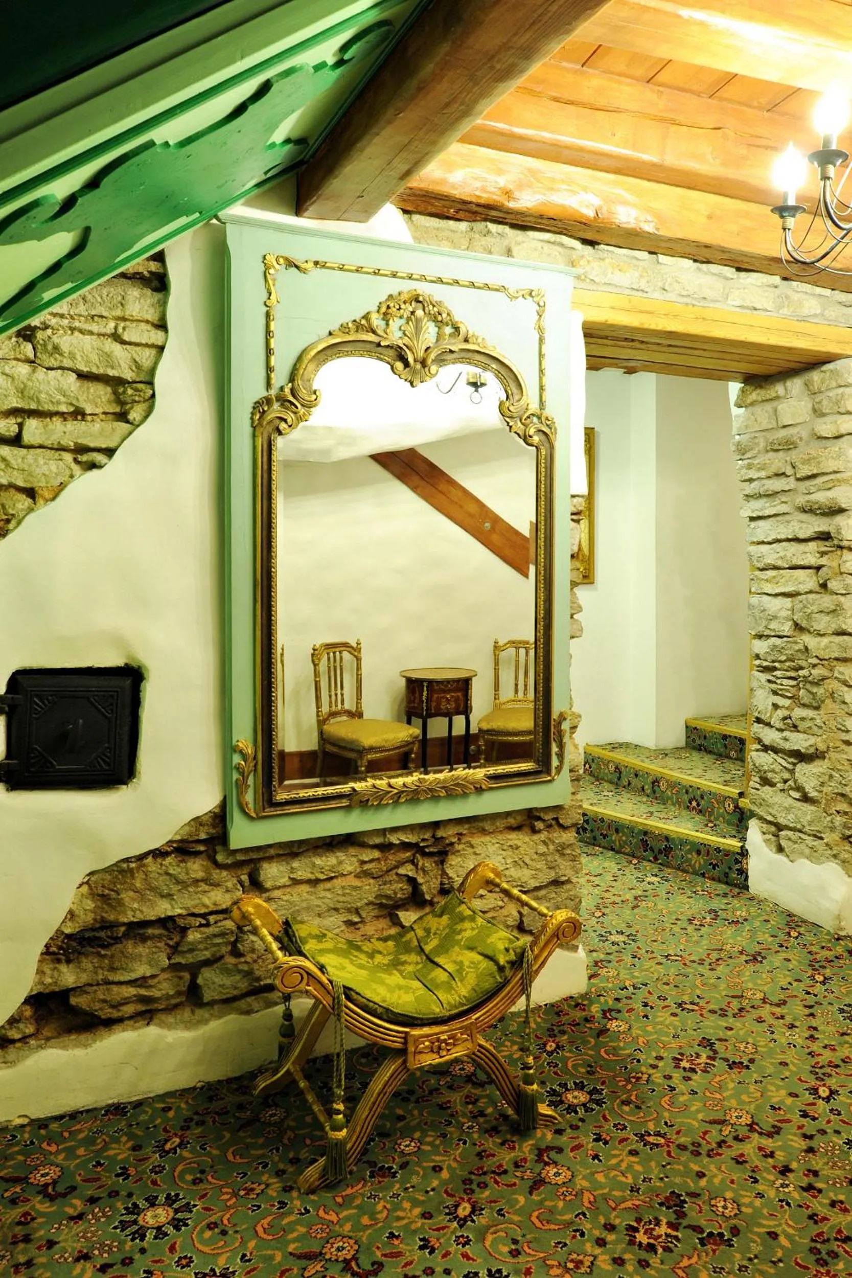 Decorative detail in St.Olav Hotel