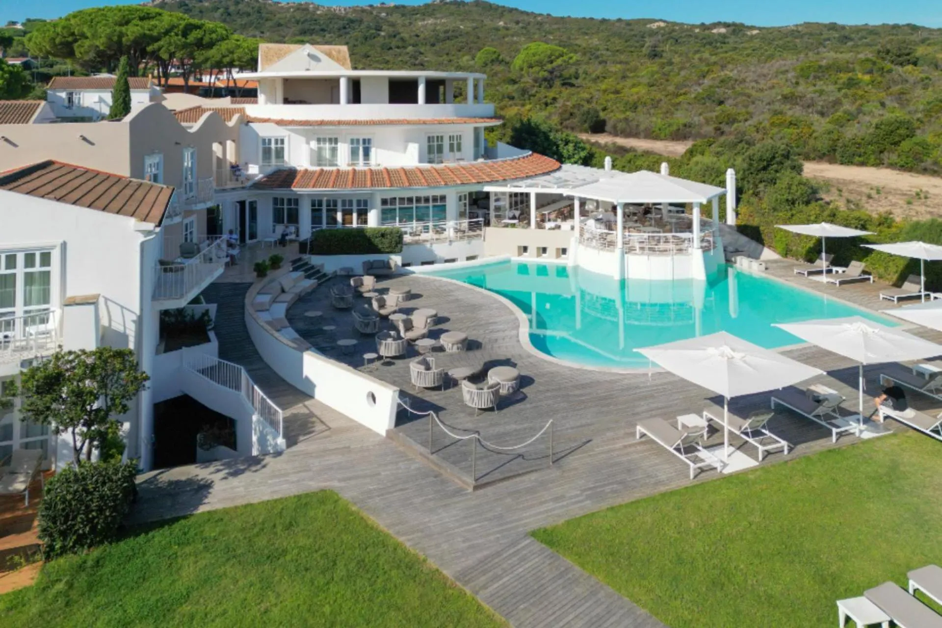 Pool view in Felix Hotels - Hotel La Coluccia