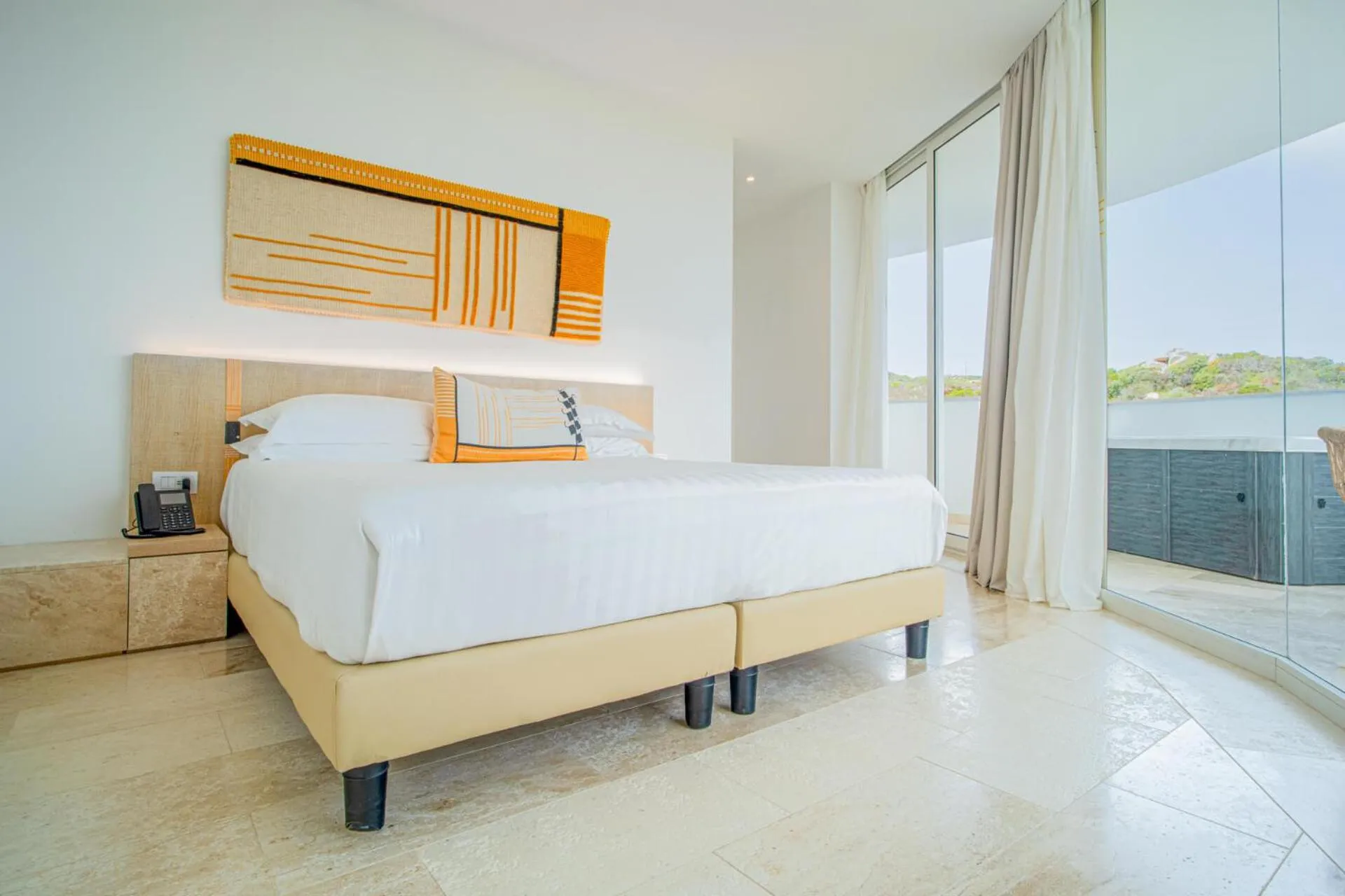 Bed in Felix Hotels - Hotel La Coluccia