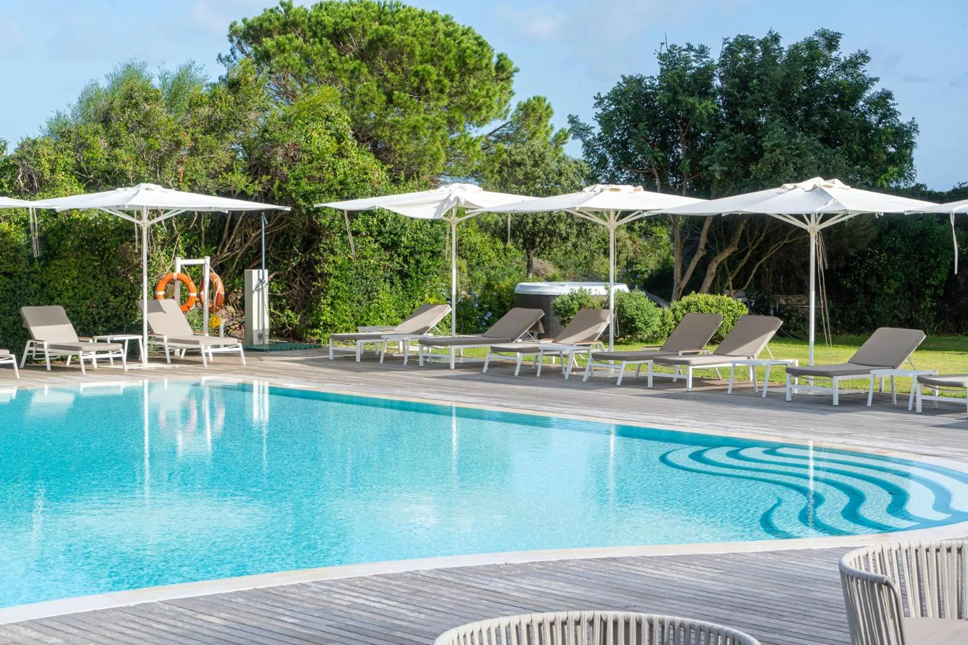Swimming pool in Felix Hotels - Hotel La Coluccia