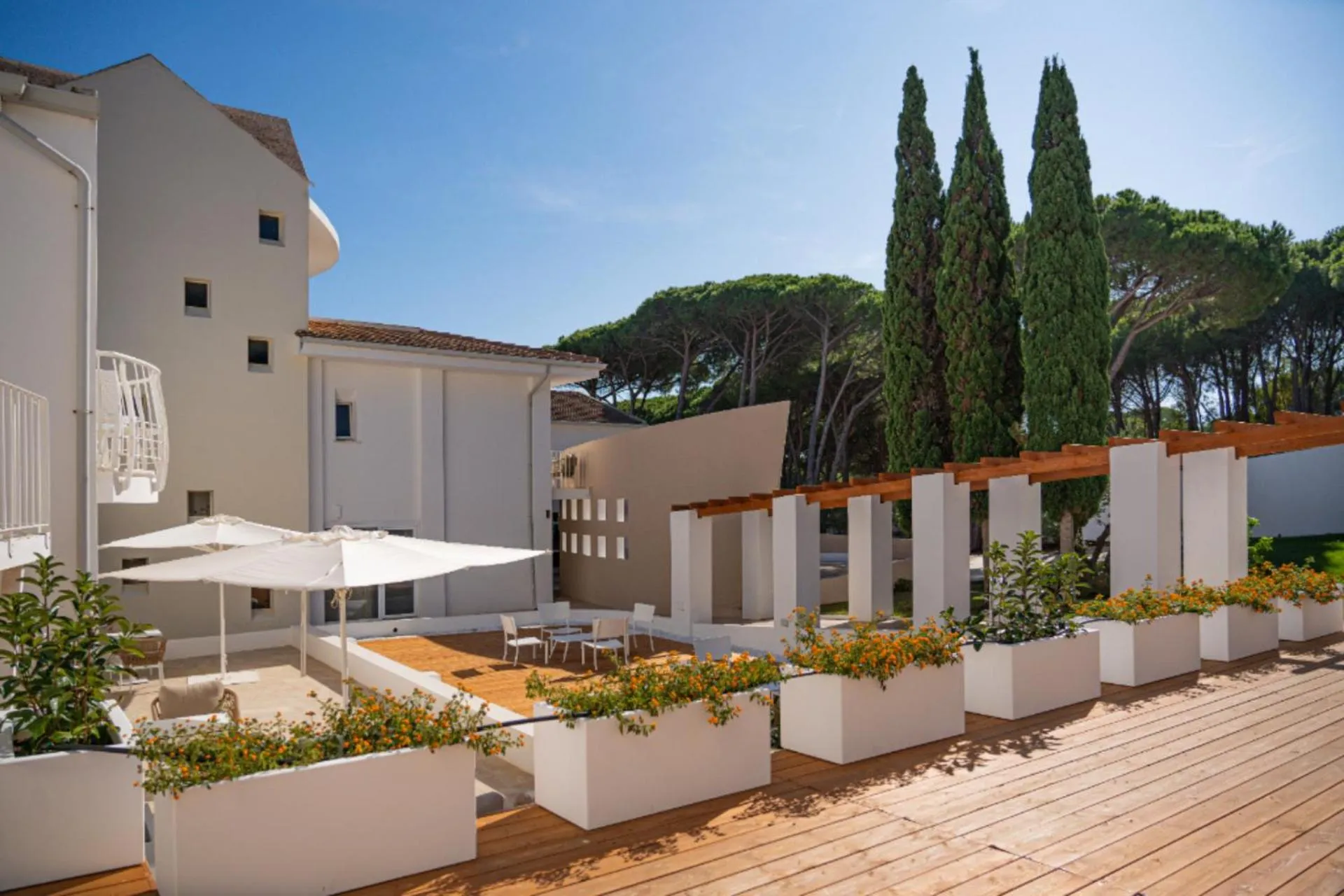 Patio in Felix Hotels - Hotel La Coluccia