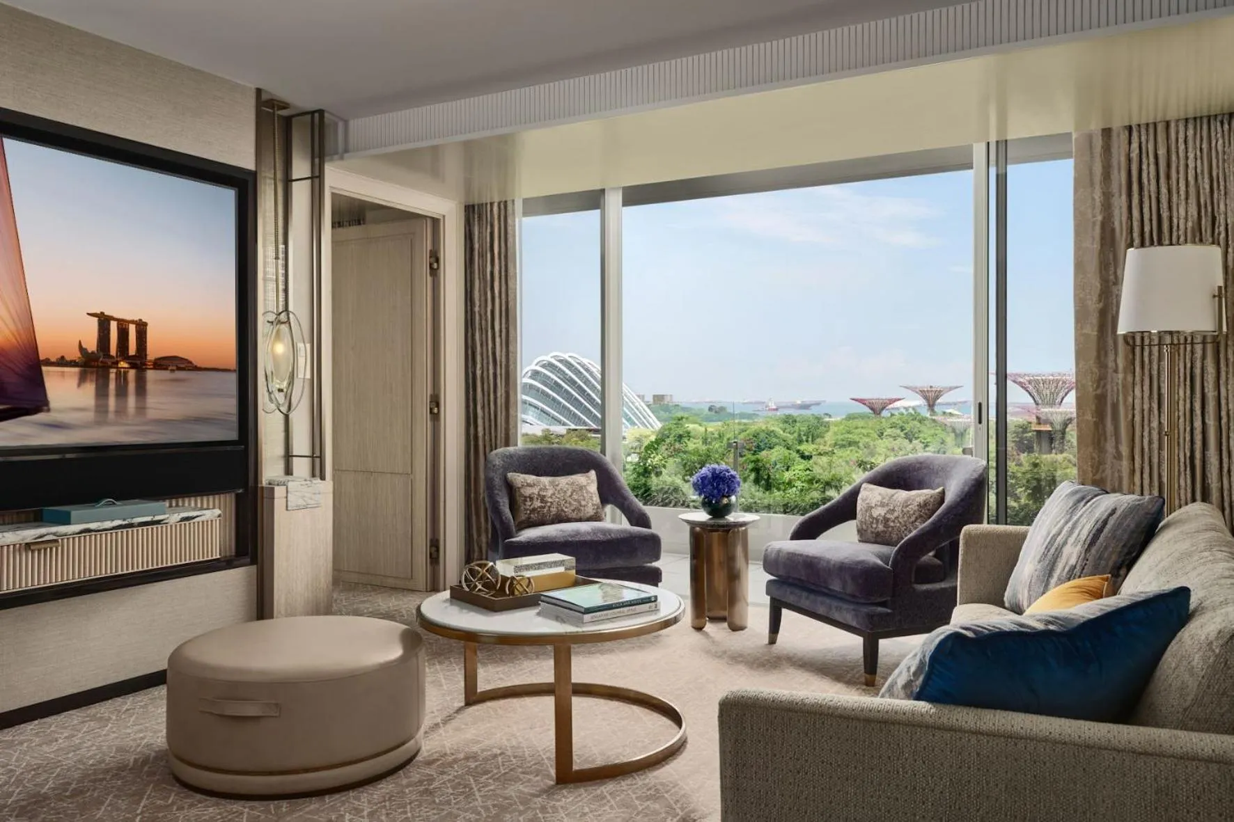 Living room in Marina Bay Sands
