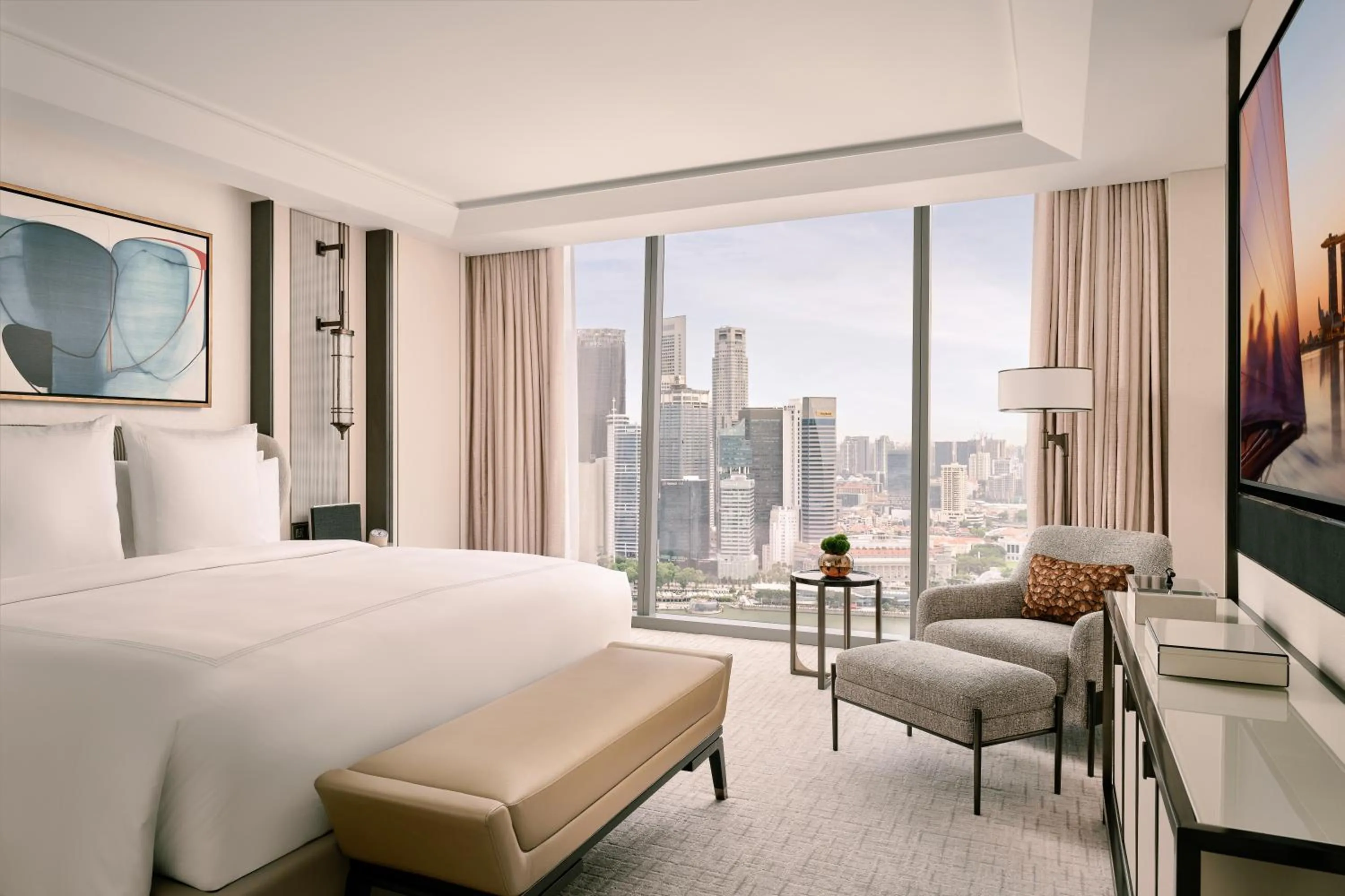 Bedroom, Bed in Marina Bay Sands