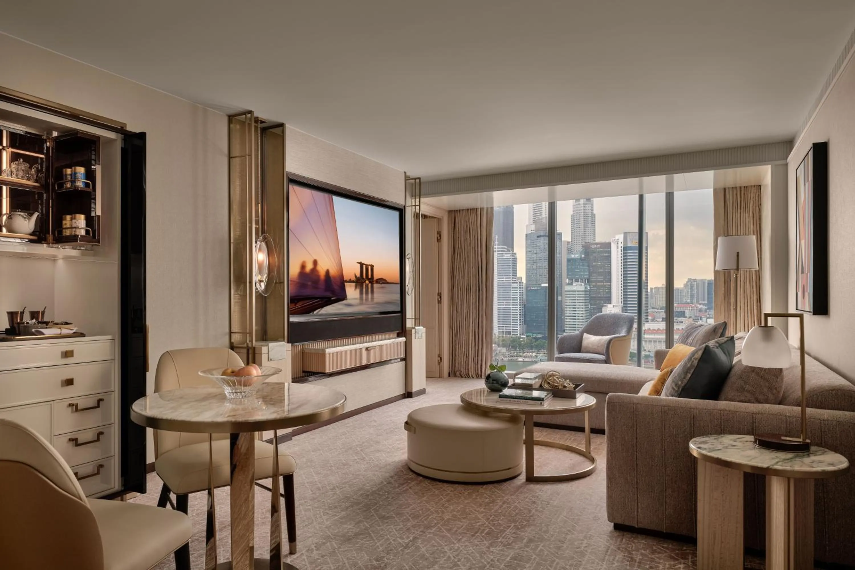 Living room in Marina Bay Sands