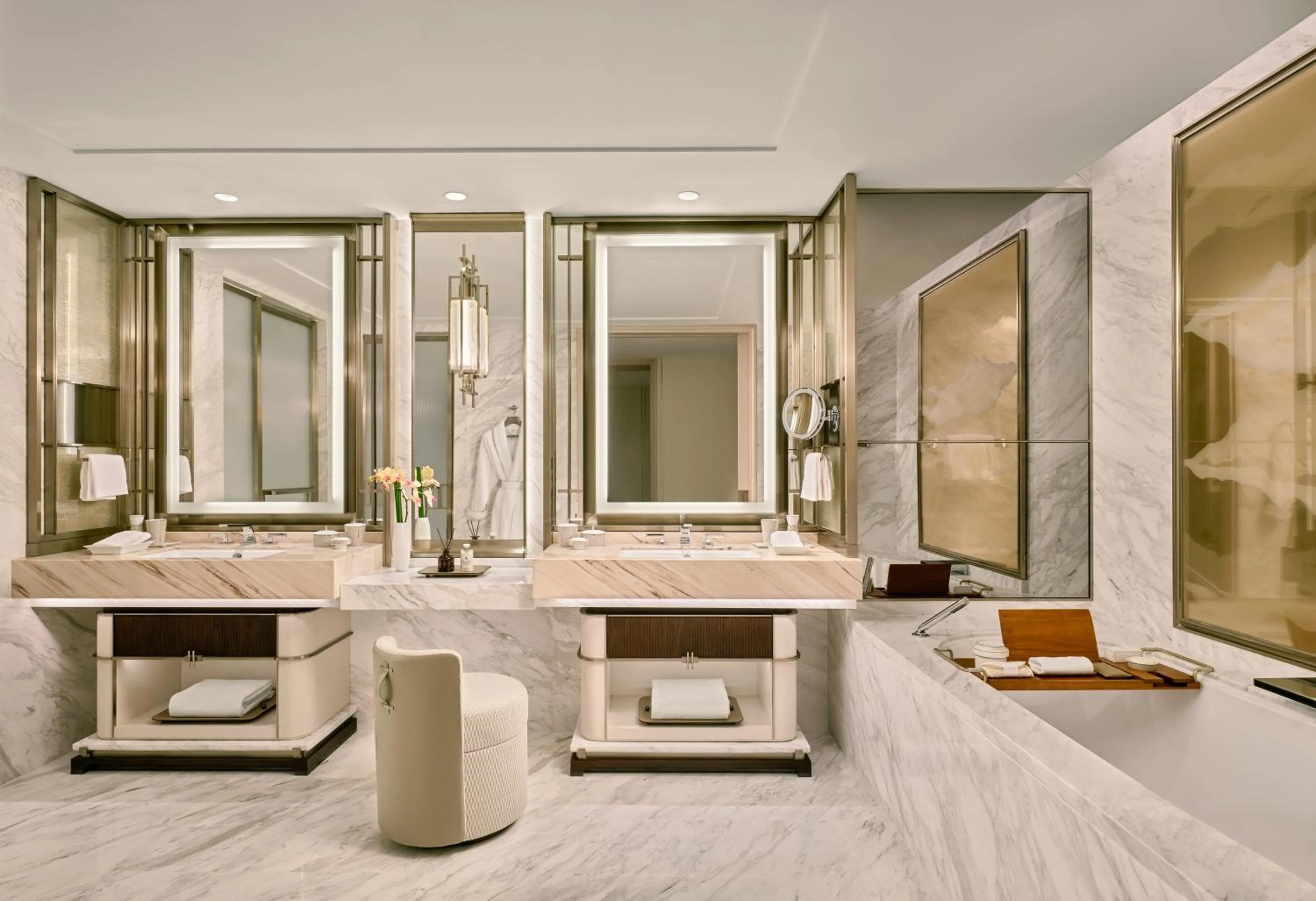 Bathroom in Marina Bay Sands