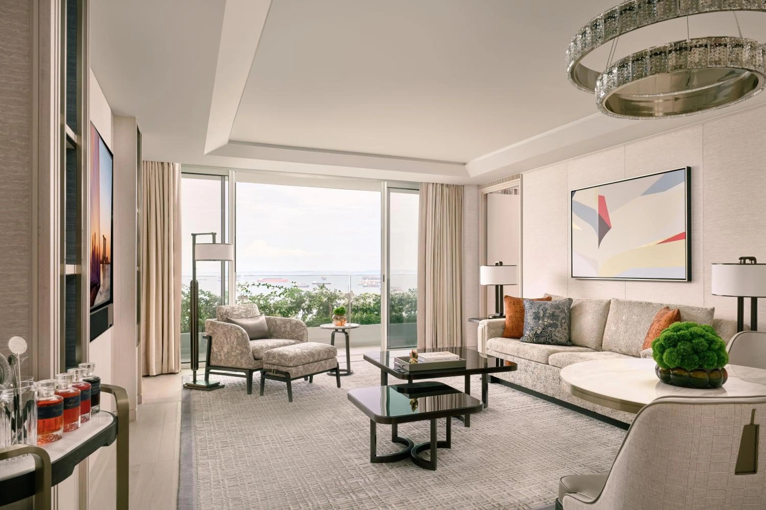 Living room in Marina Bay Sands