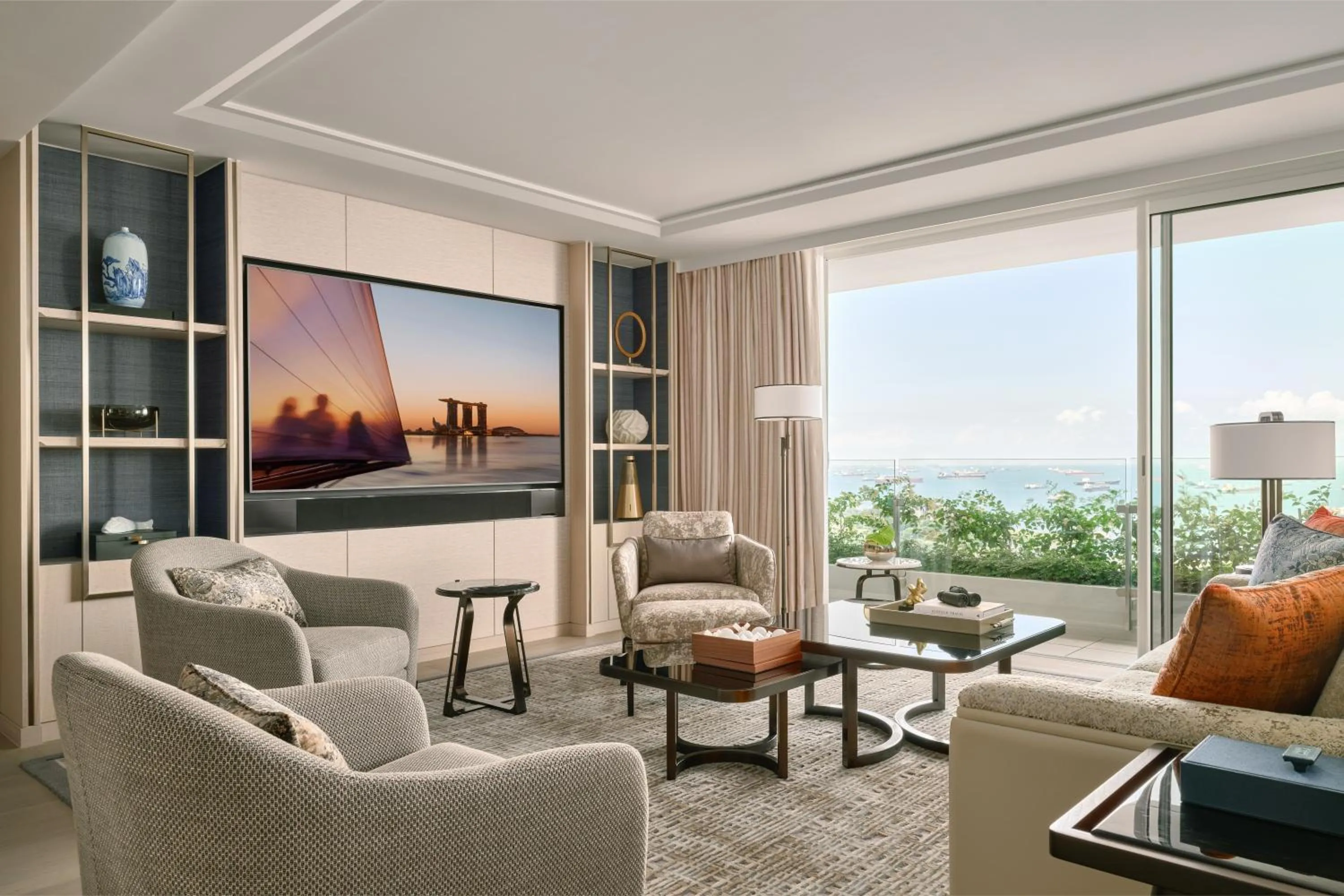 Living room in Marina Bay Sands