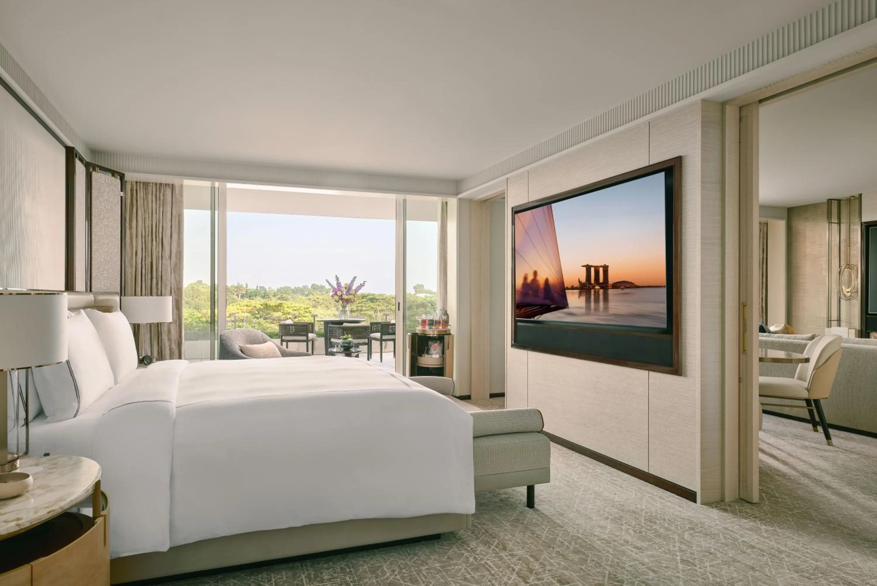 Bedroom, Bed in Marina Bay Sands