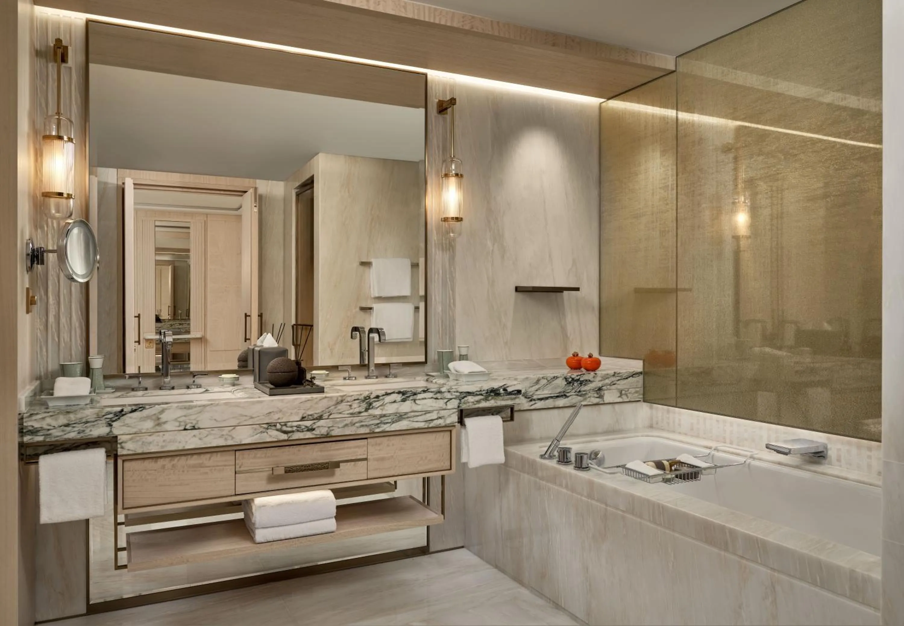 Bathroom in Marina Bay Sands