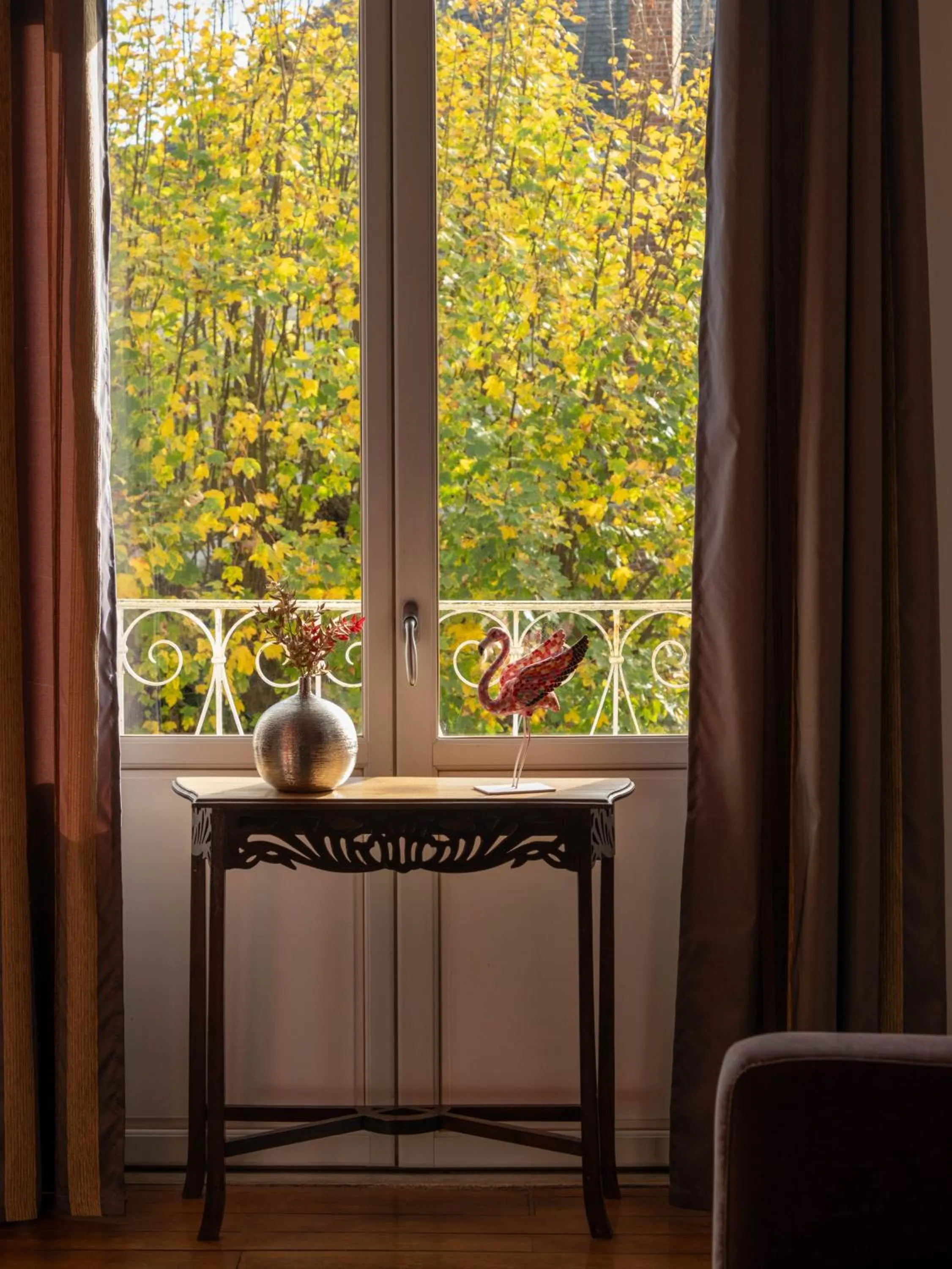 Decorative detail in Le Pavillon des Lys - Hôtel Particulier