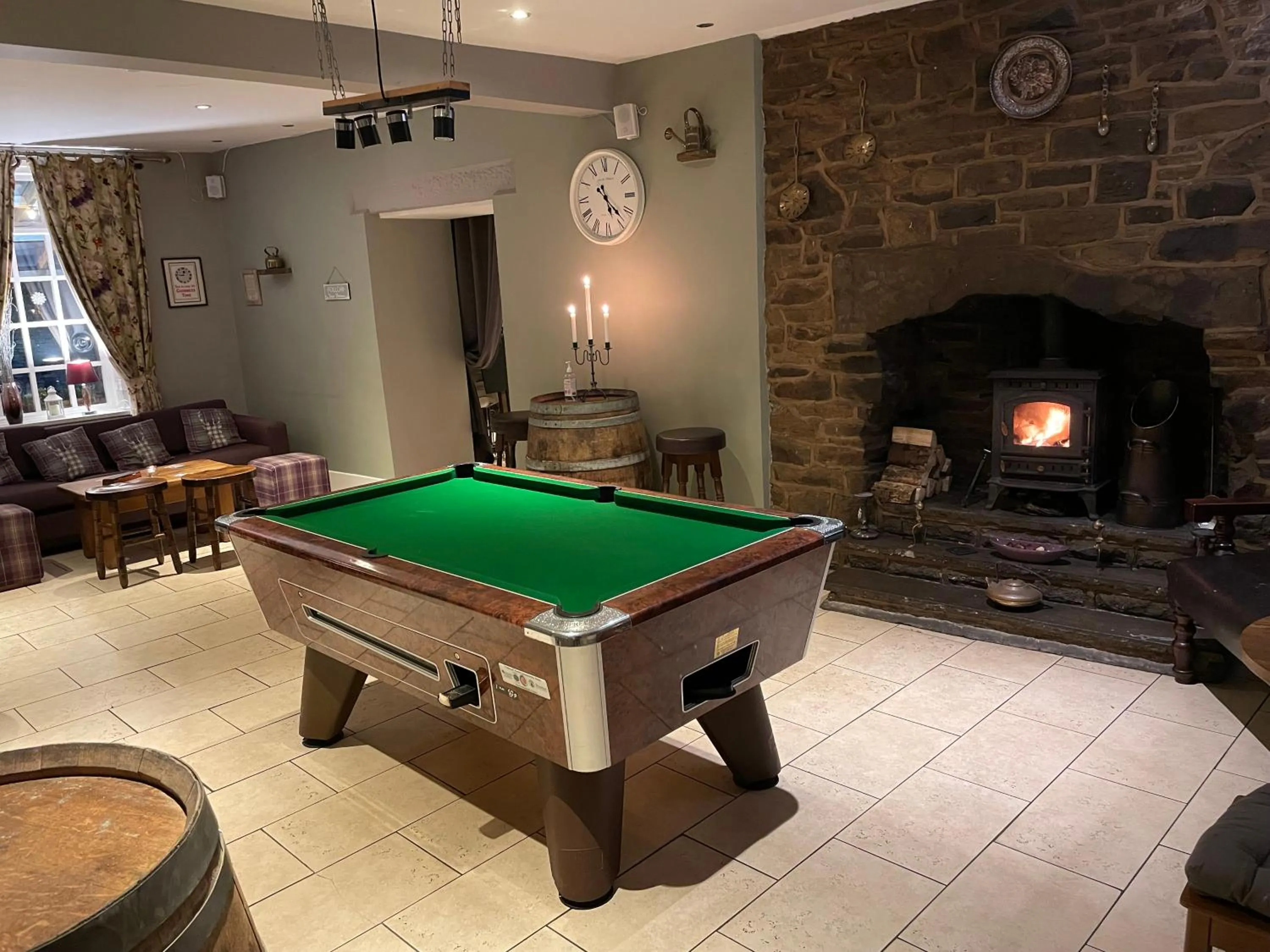 Billiard in The Sycamore Inn
