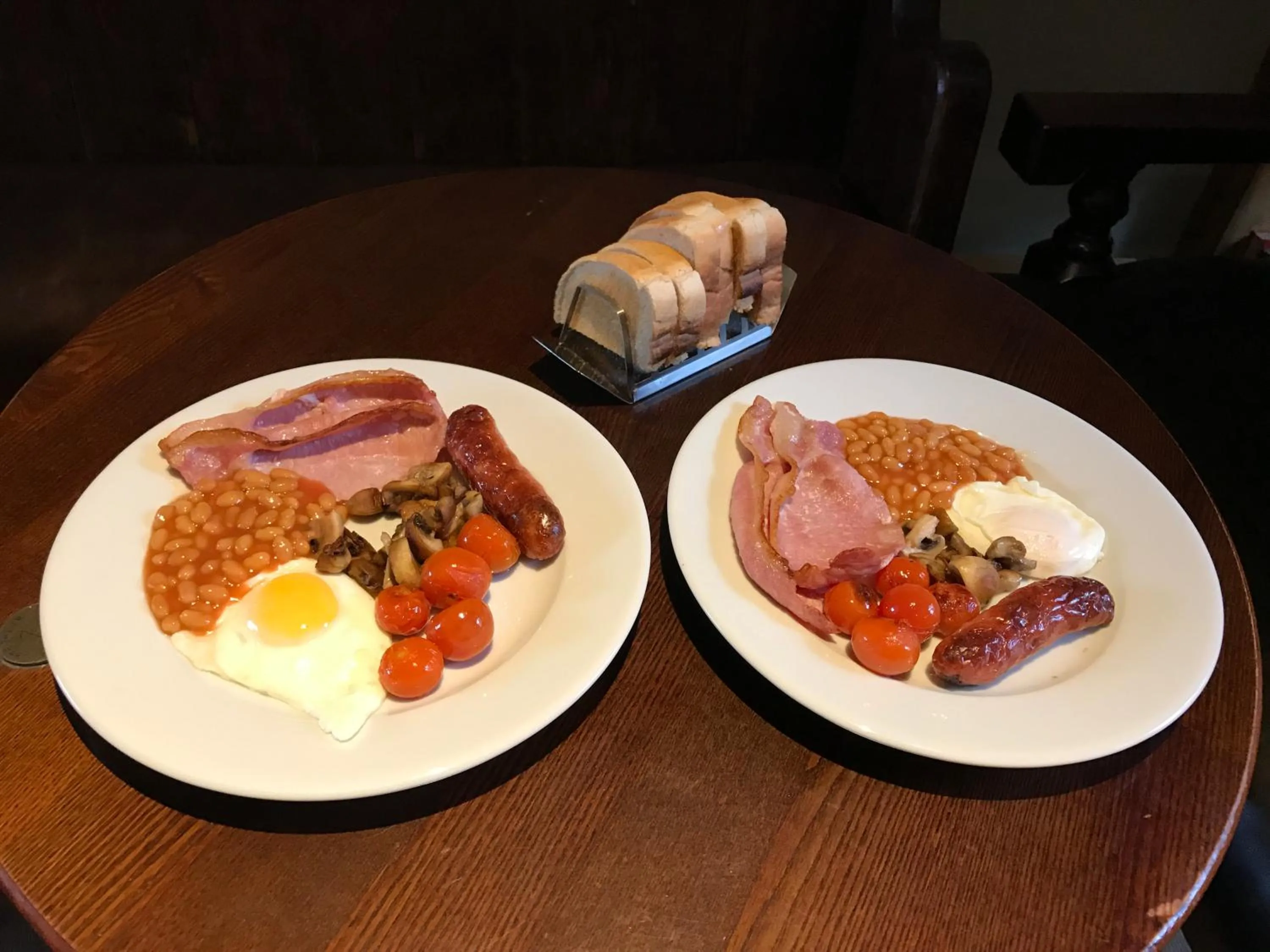 English/Irish breakfast in The Sycamore Inn