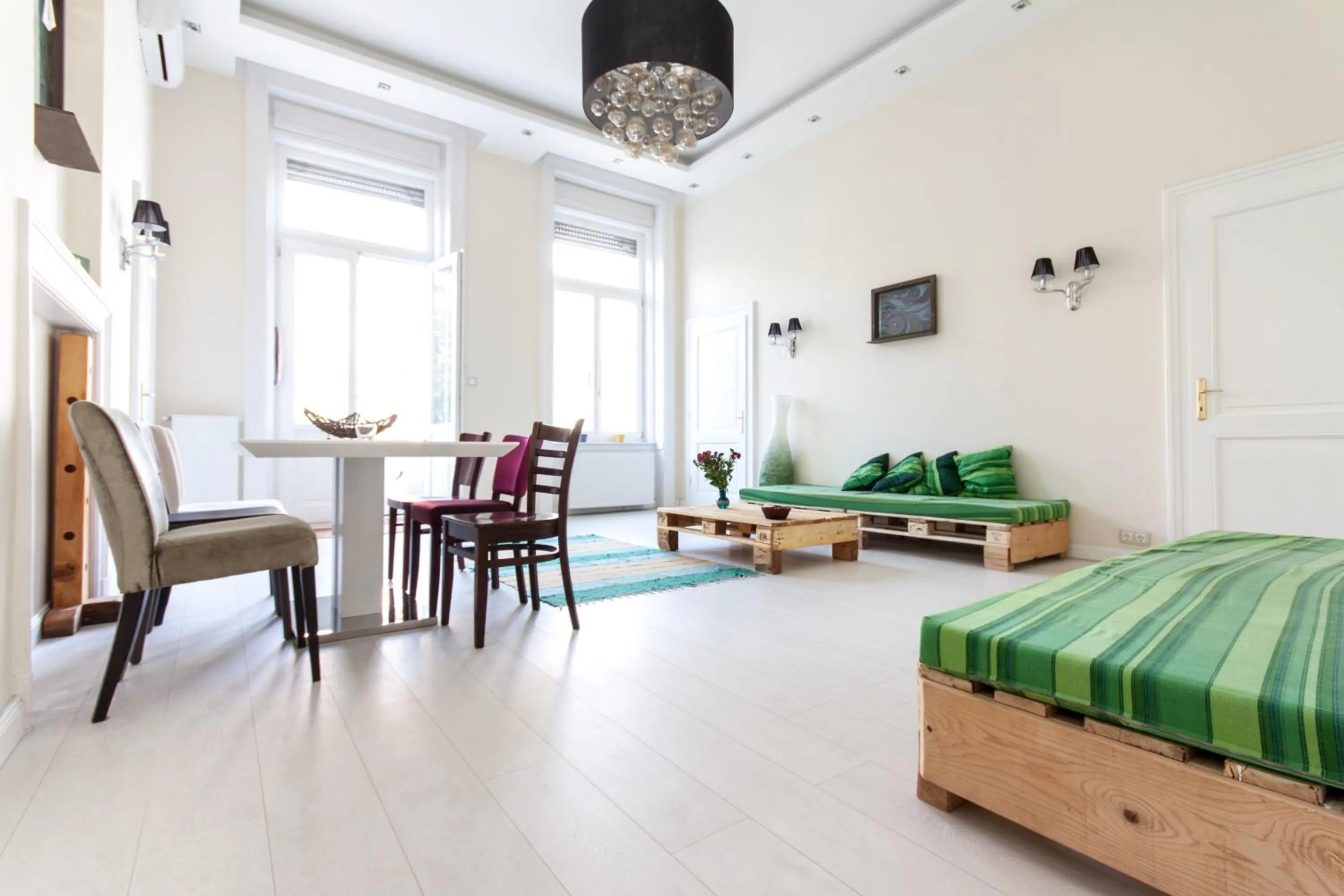 Bed in Jozsef63 Apartment