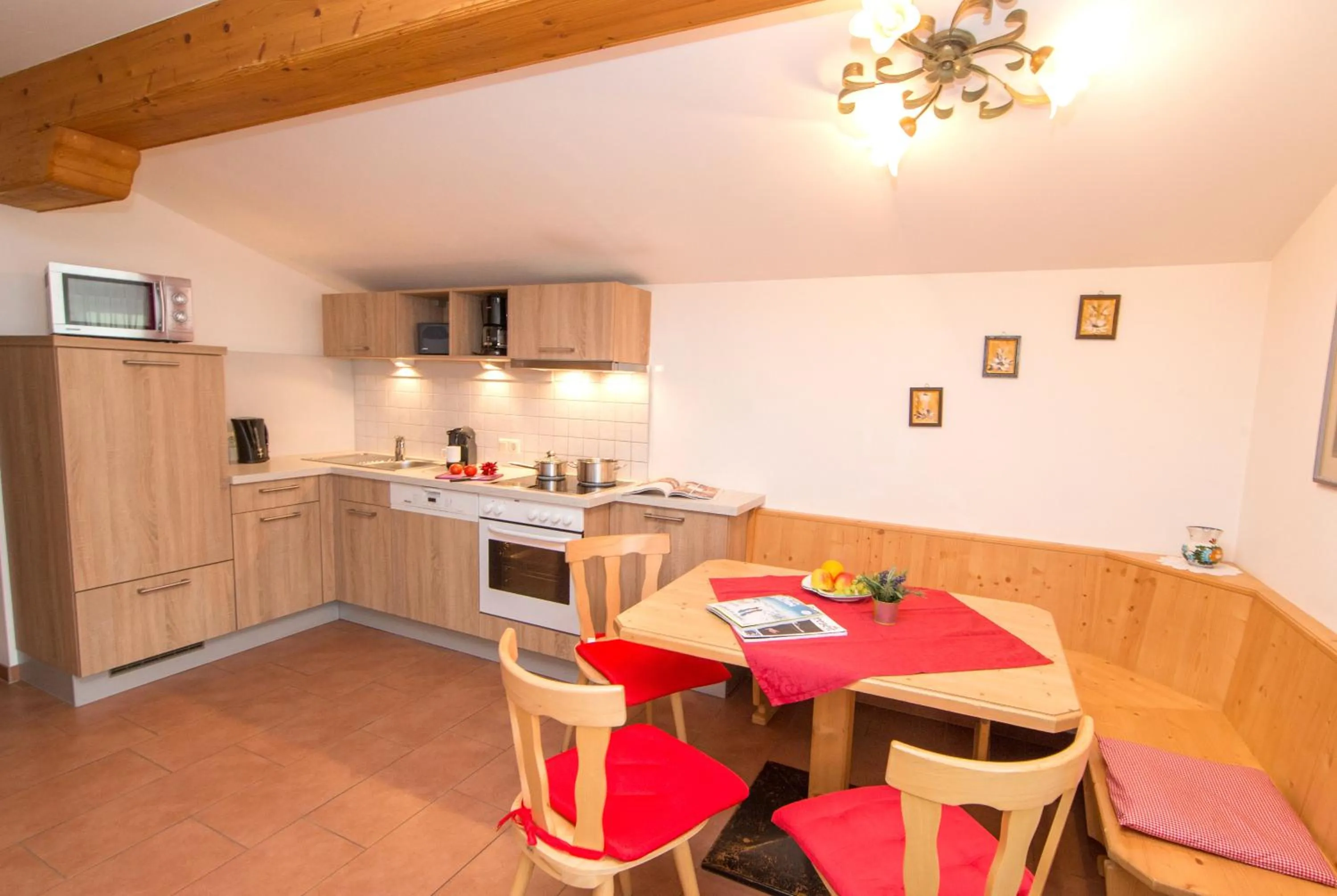 Kitchen or kitchenette in Apartmenthaus Gotthardt