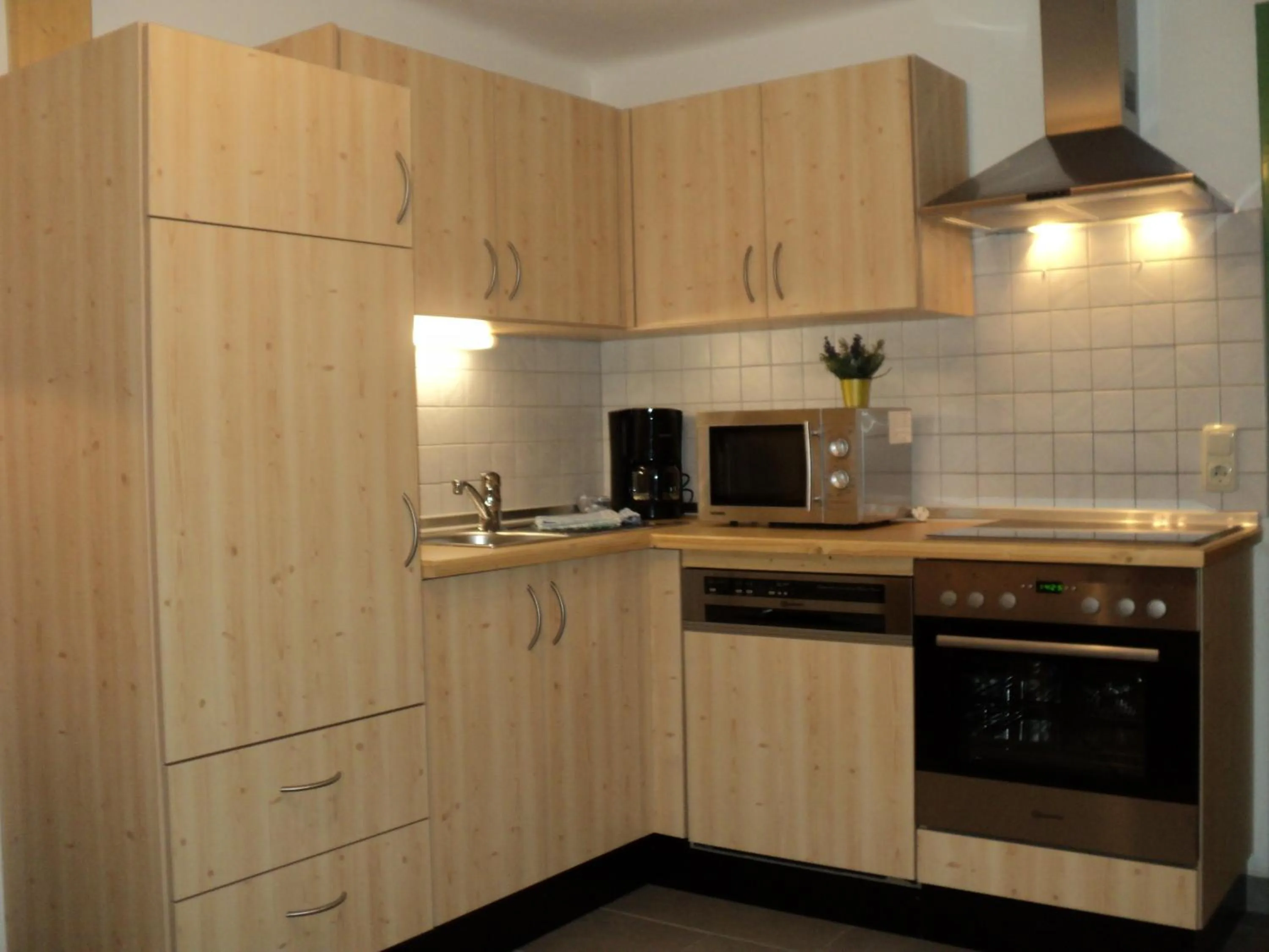 Kitchen or kitchenette in Apartmenthaus Gotthardt