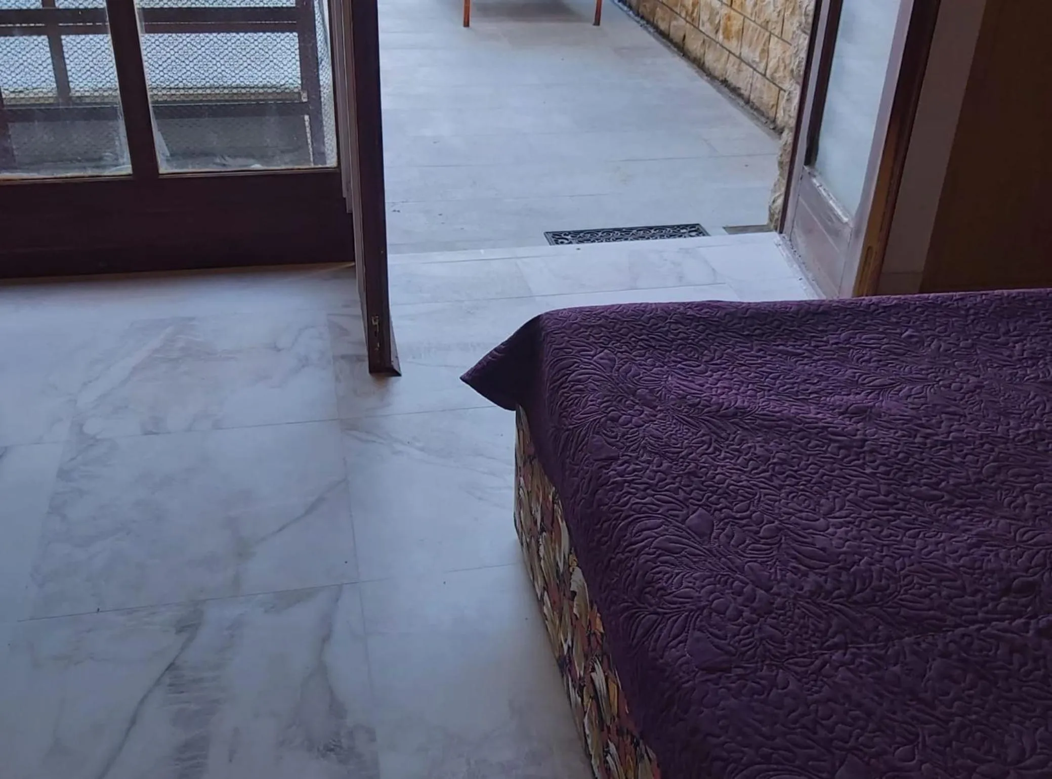 Bedroom, Bed in Big Terrace Apartment