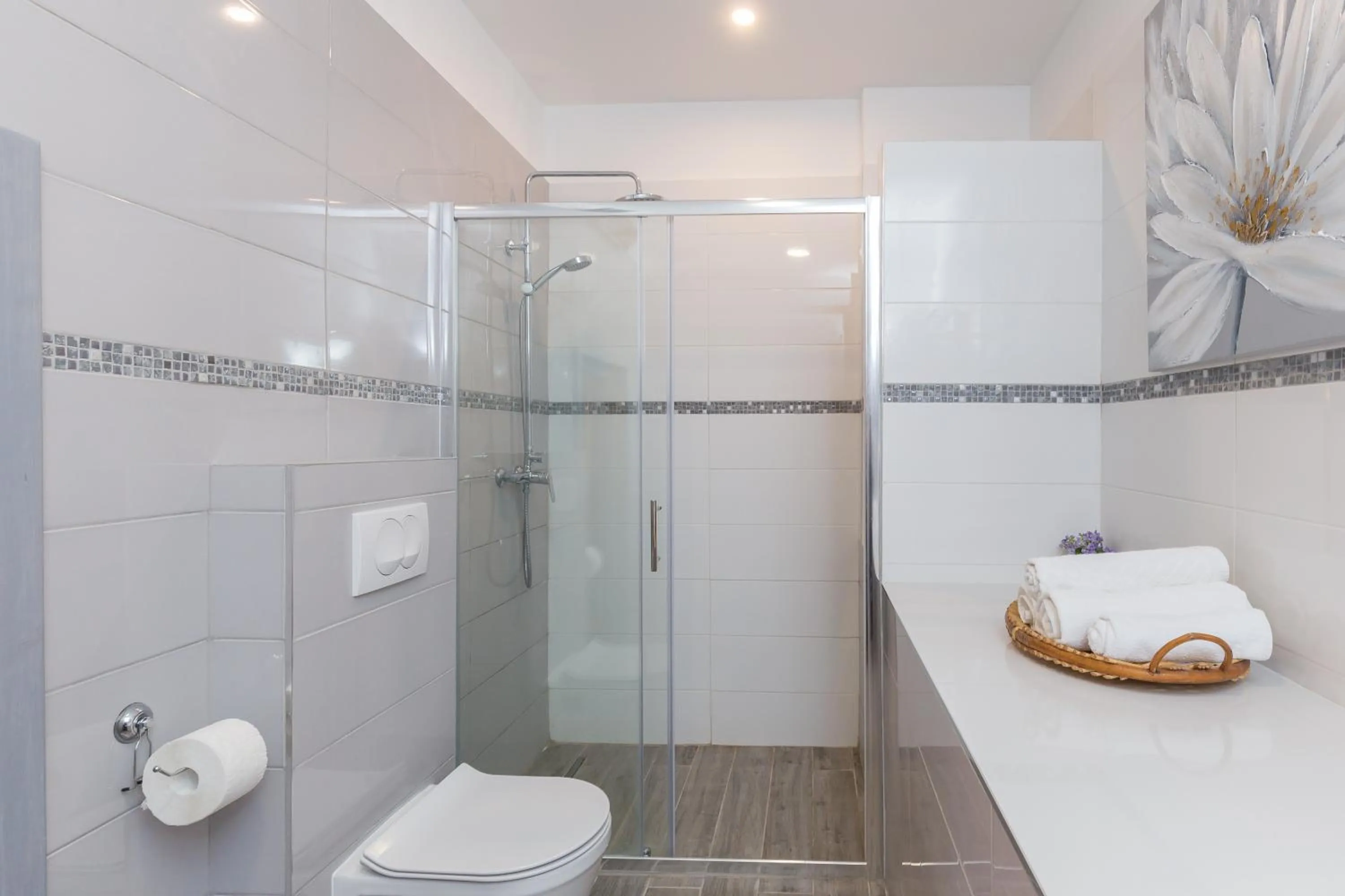 Bathroom in Big Terrace Apartment