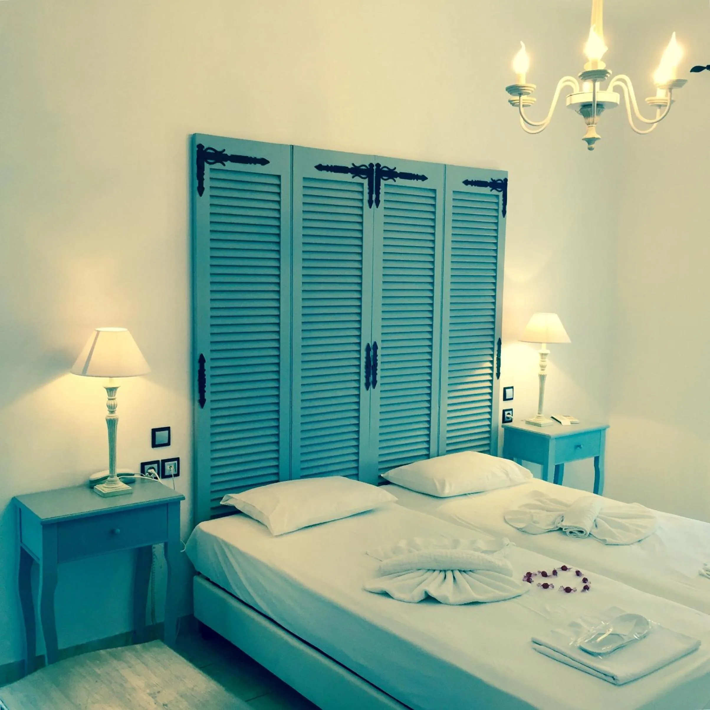 Bed in Aphrodite Boutique Hotel