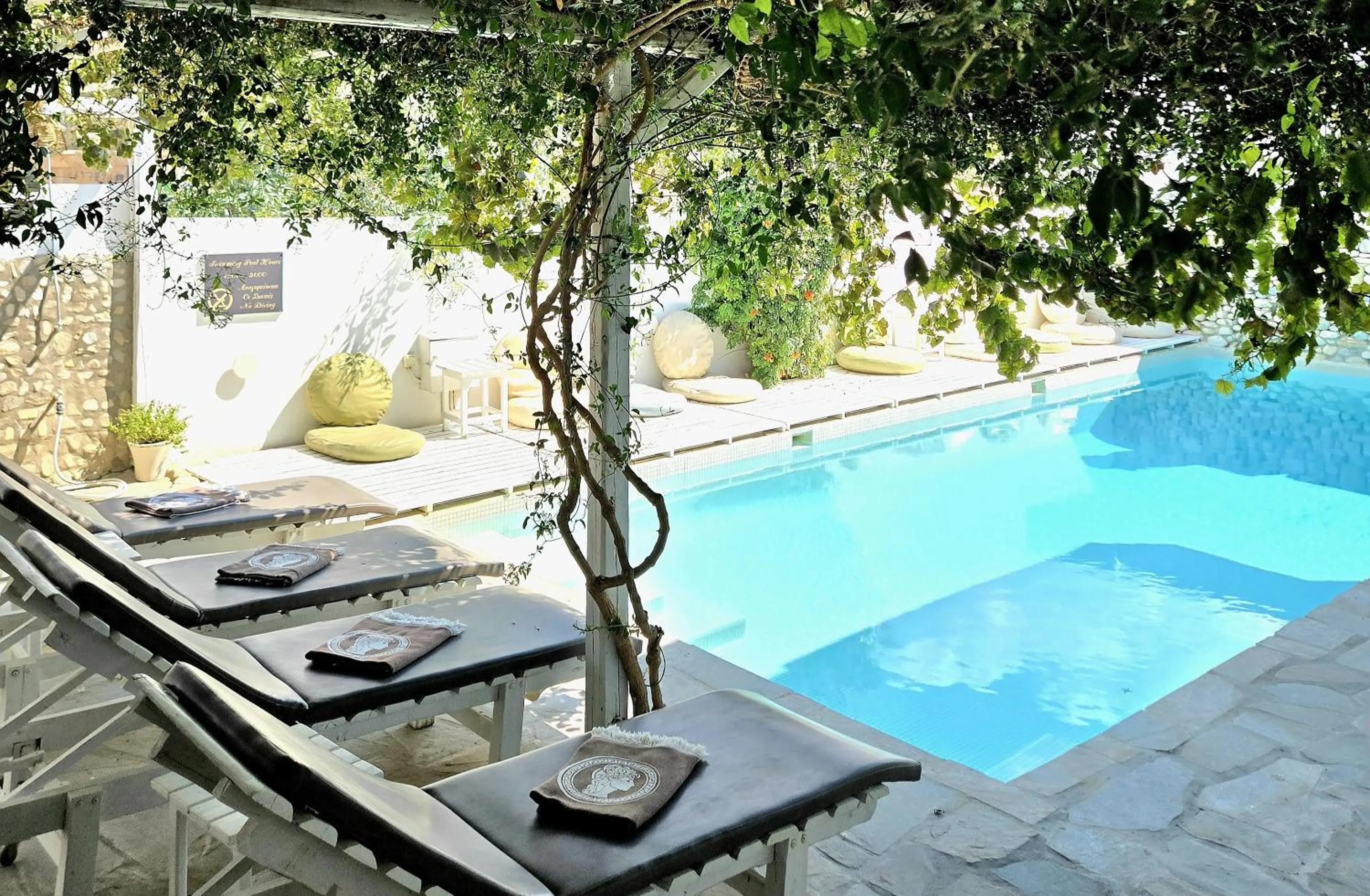 Garden in Aphrodite Boutique Hotel