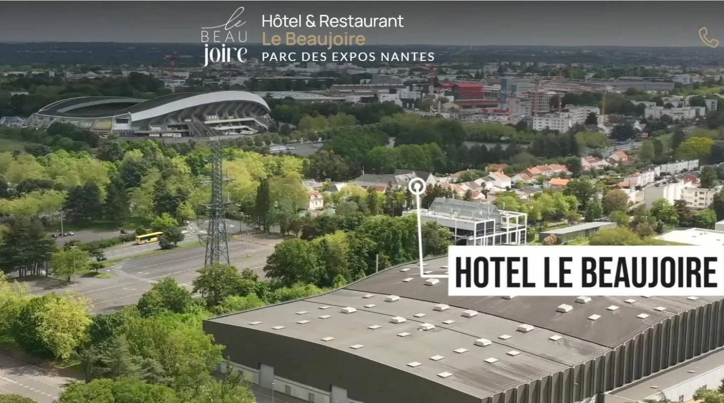 Property building in The Originals City, Le Beaujoire, Nantes - En face du Parc des Expositions et face au Stade Beaujoire