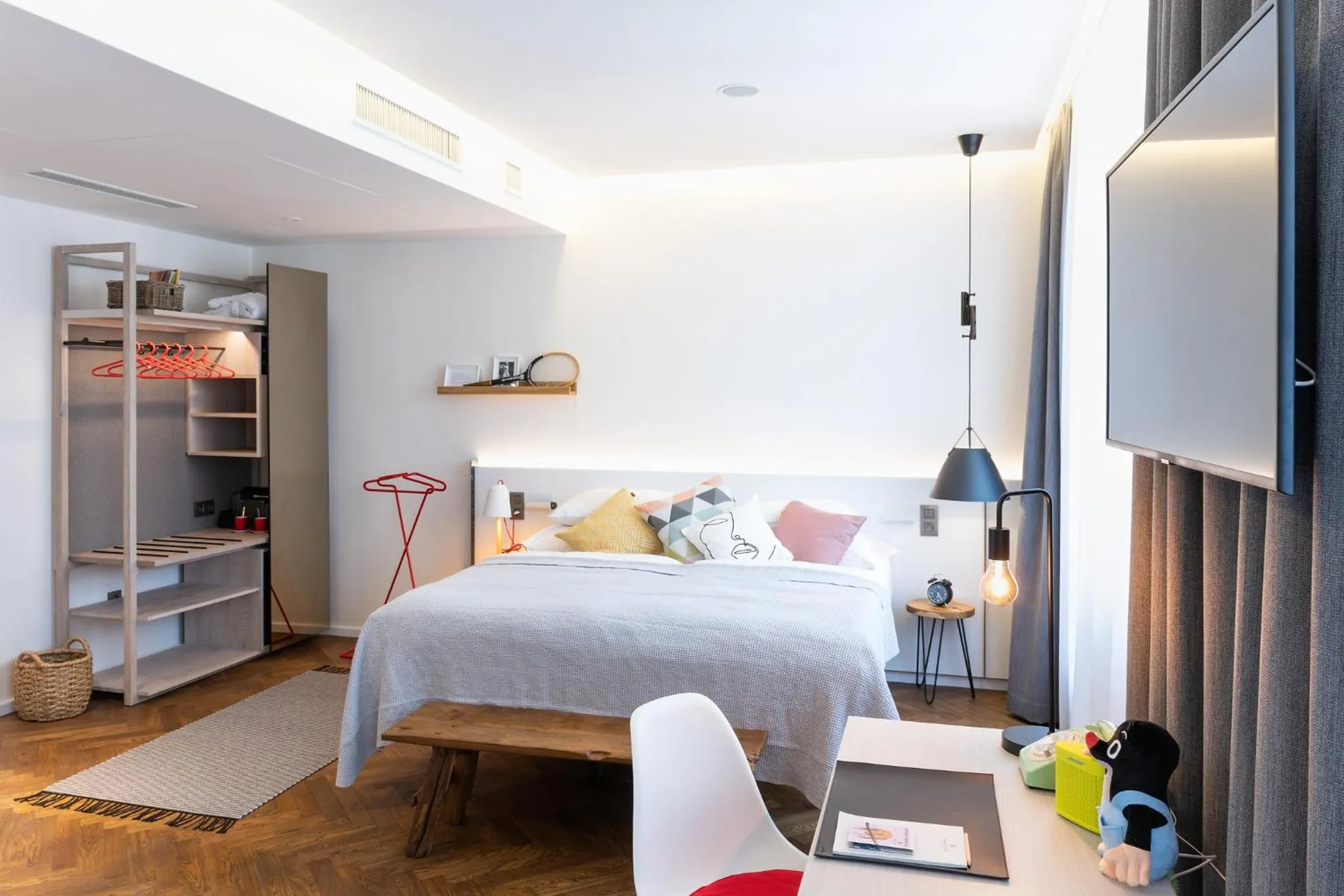 Bed in MOSAIC HOUSE Design Hotel