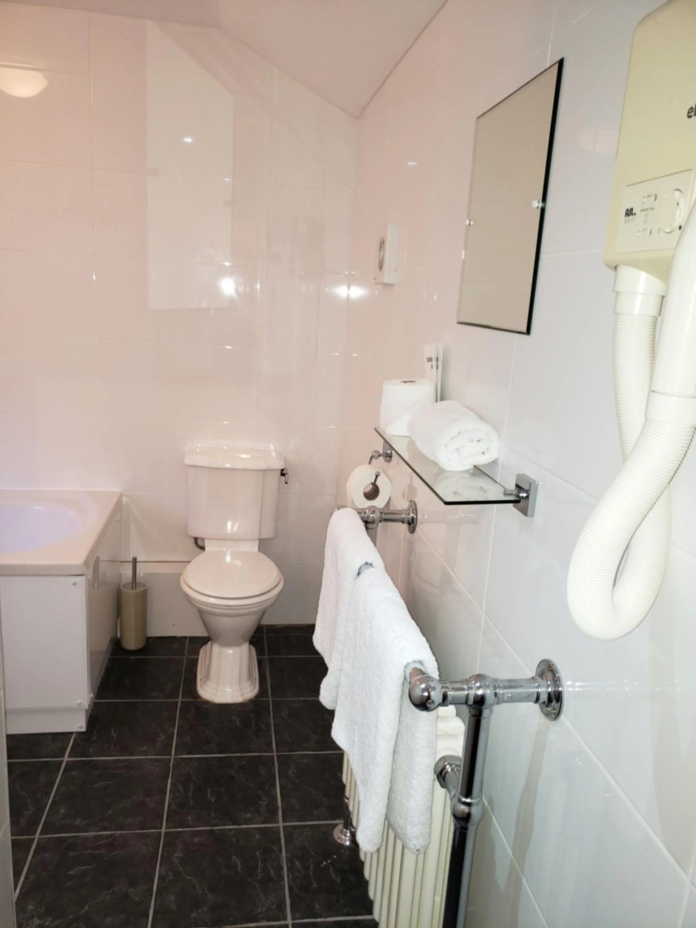 Toilet in Clifton Hampden B&B