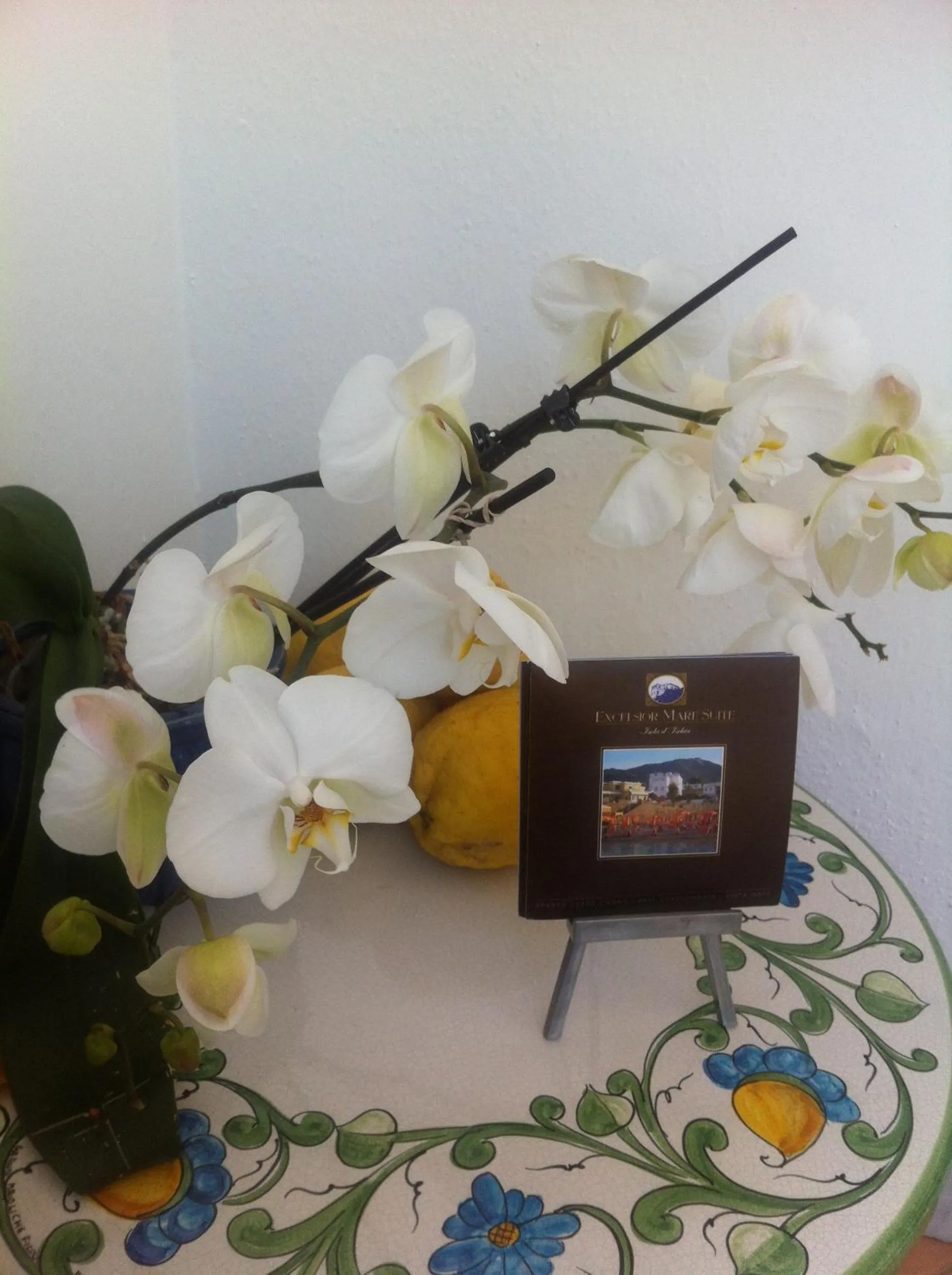 Decorative detail in Excelsior Mare Suite