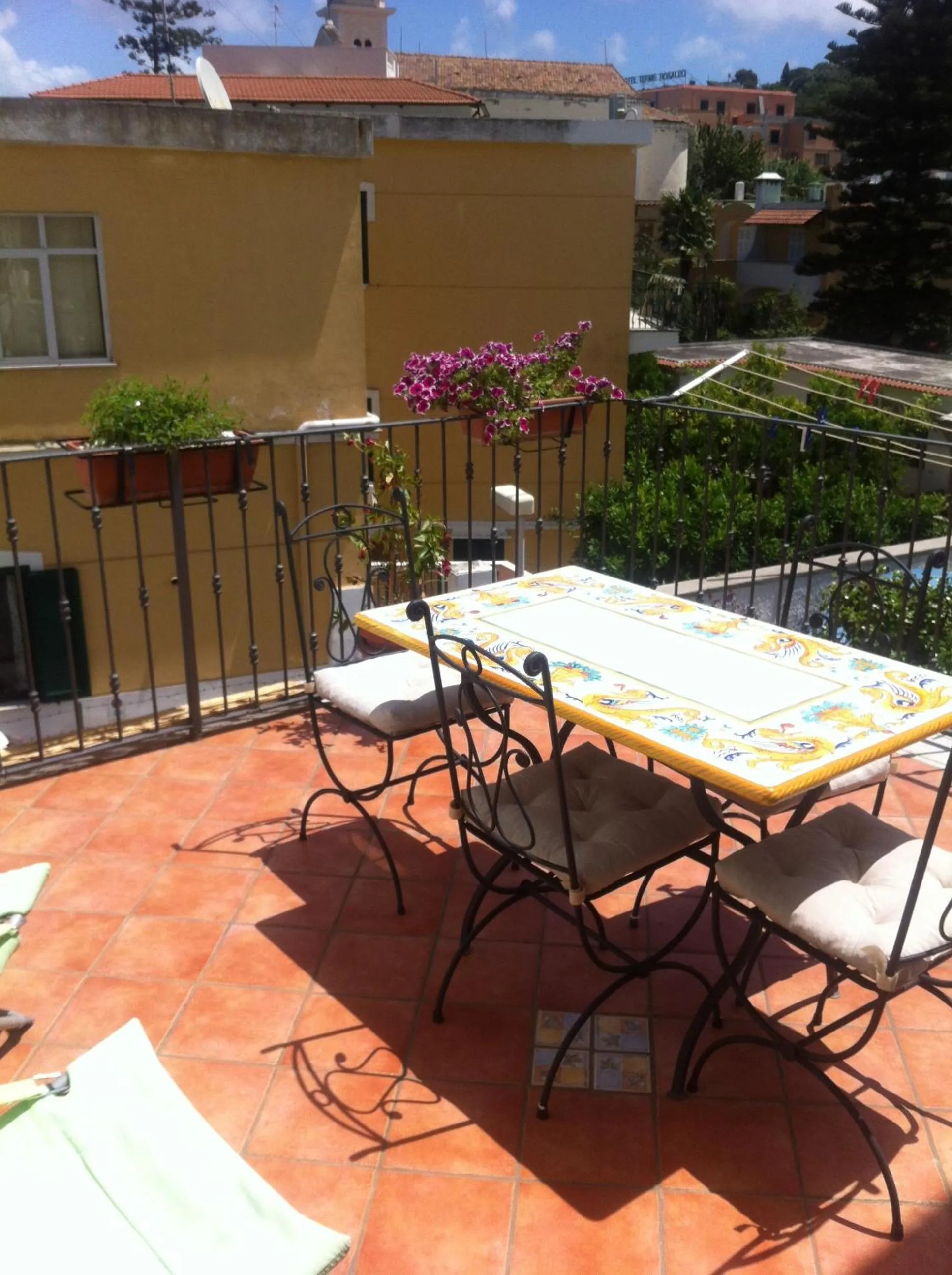 Balcony/Terrace in Excelsior Mare Suite