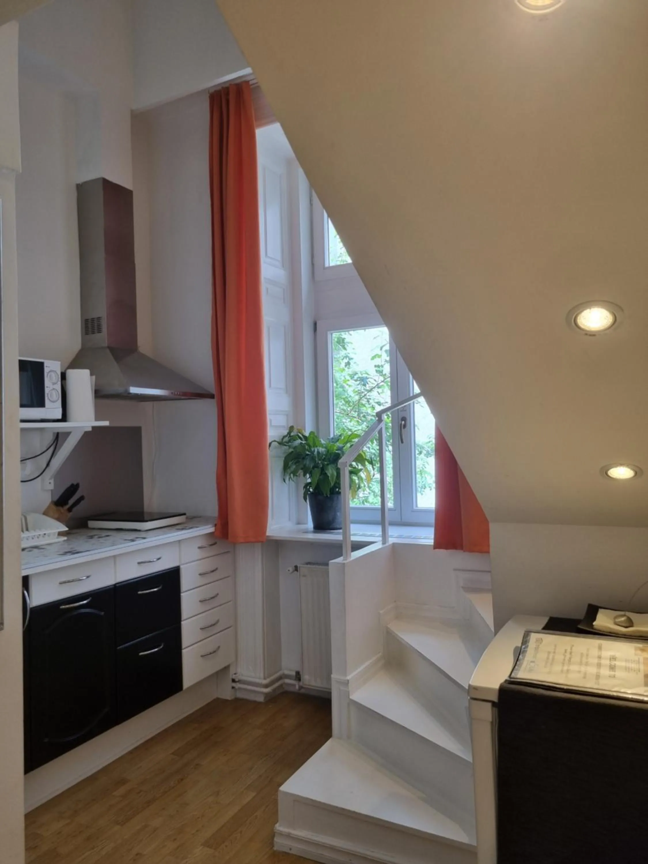 kitchen in Connection Guesthouse