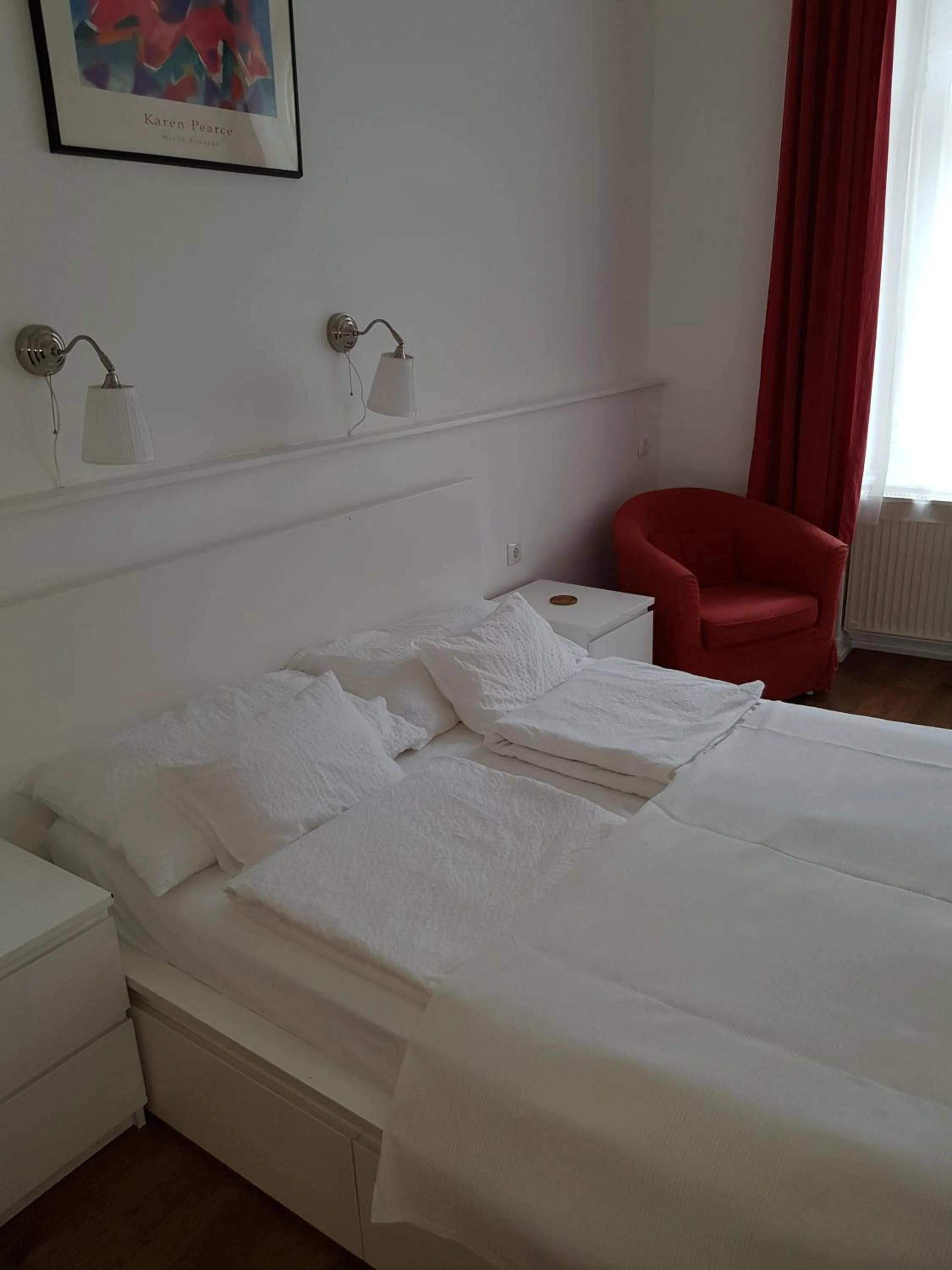 Bed in Connection Guesthouse