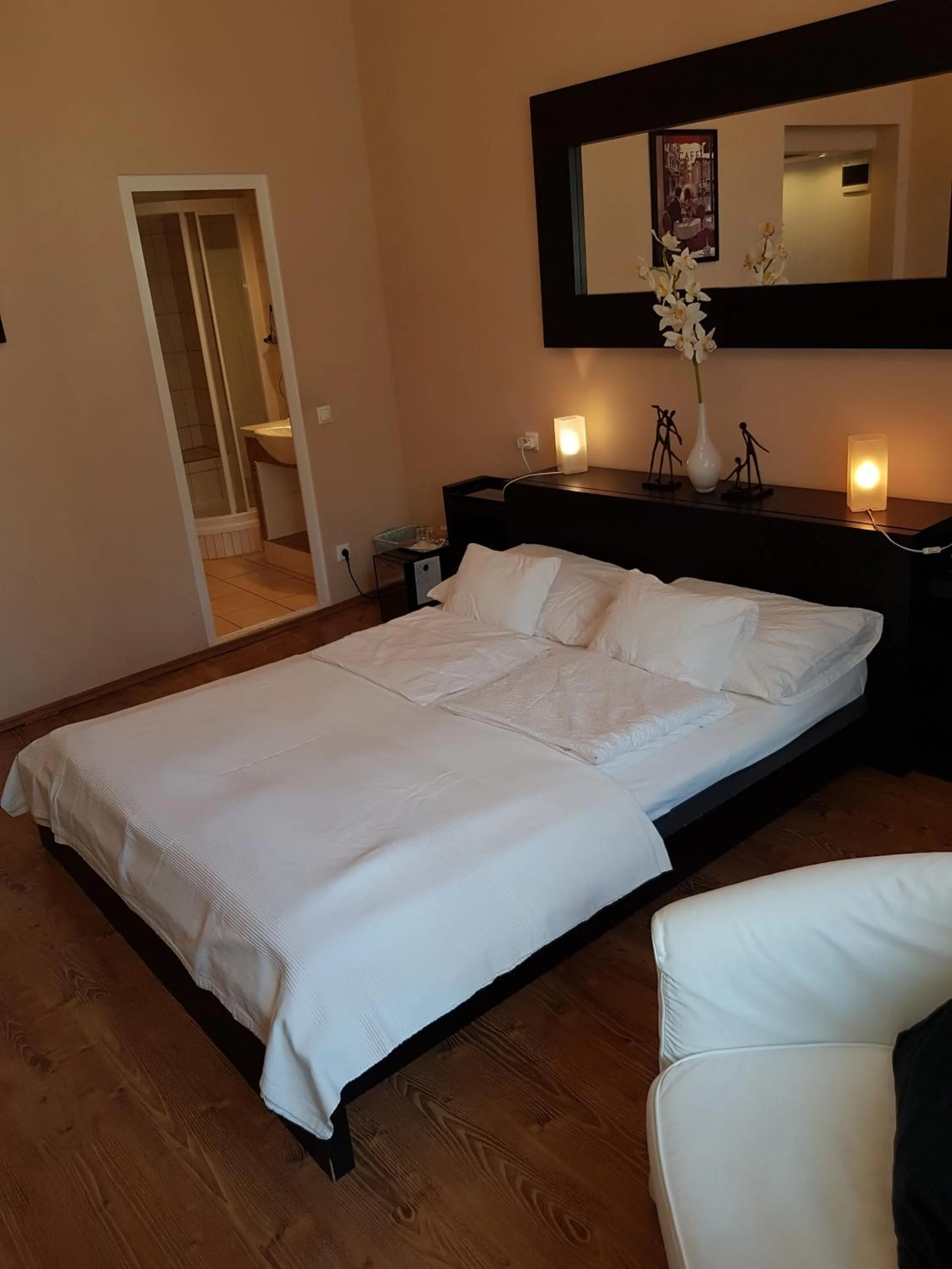Bed in Connection Guesthouse
