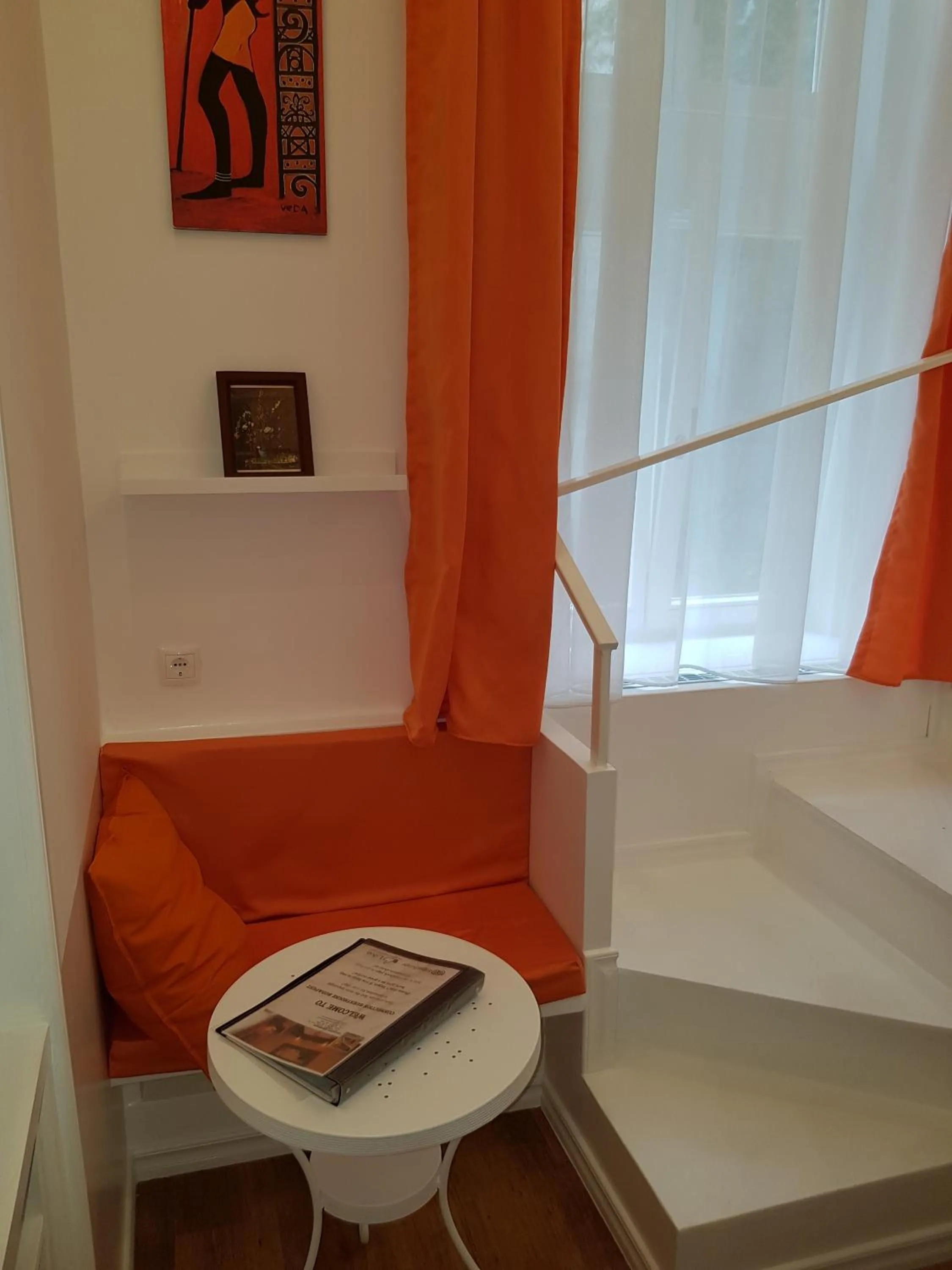 Living room in Connection Guesthouse
