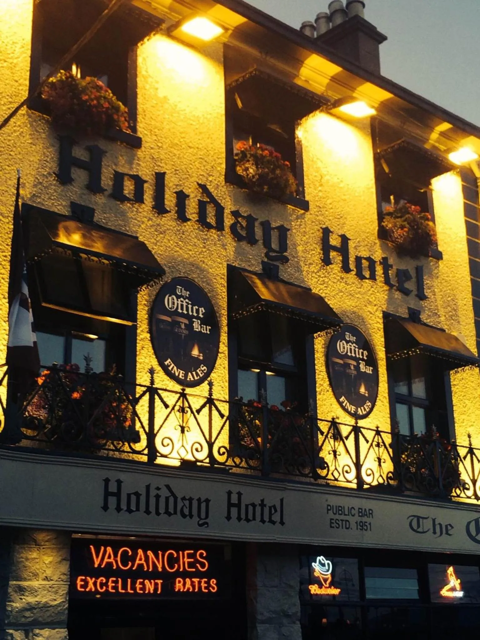 Property building in Holiday Hotel